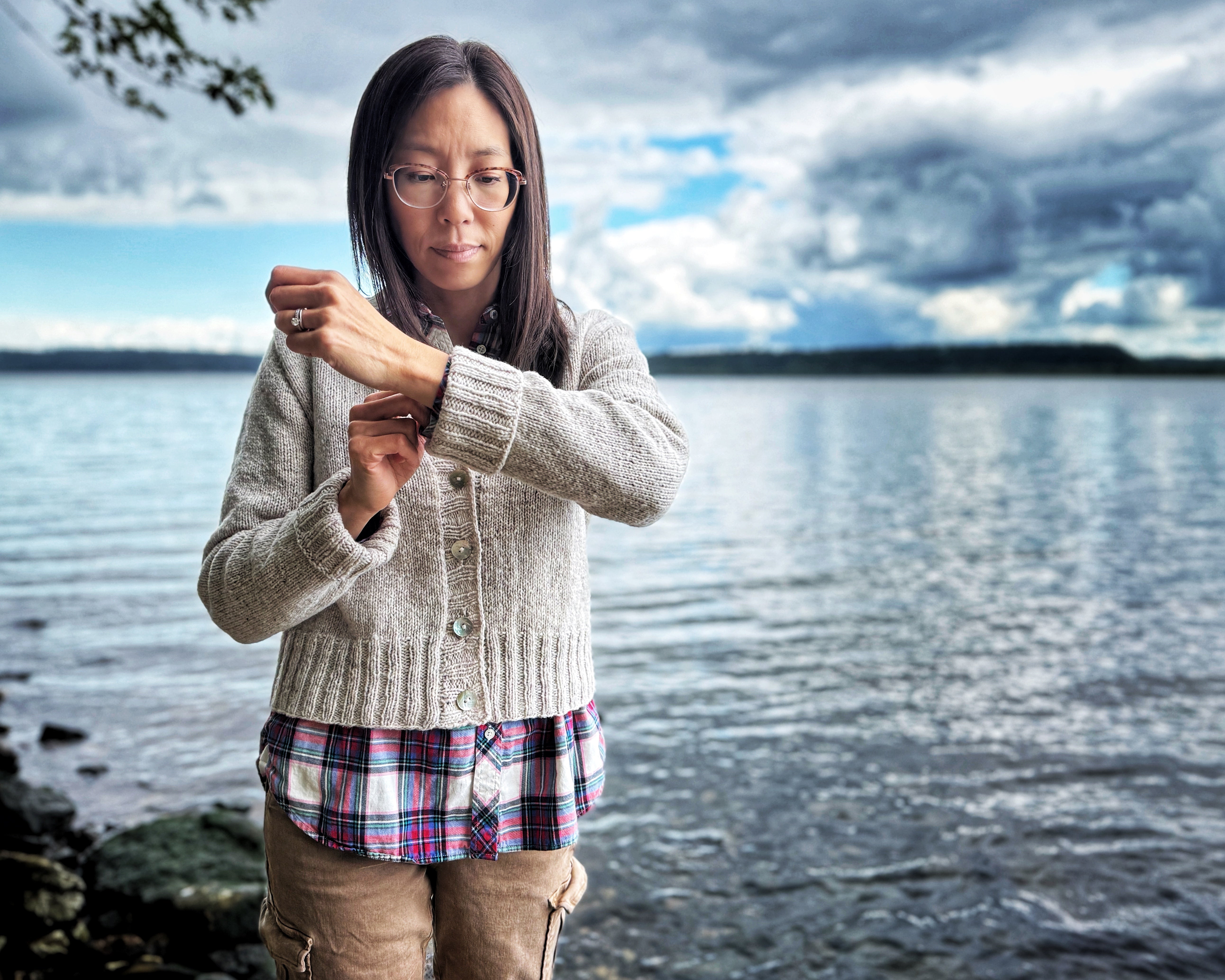 Campus Cardi Test Knitter Roundup