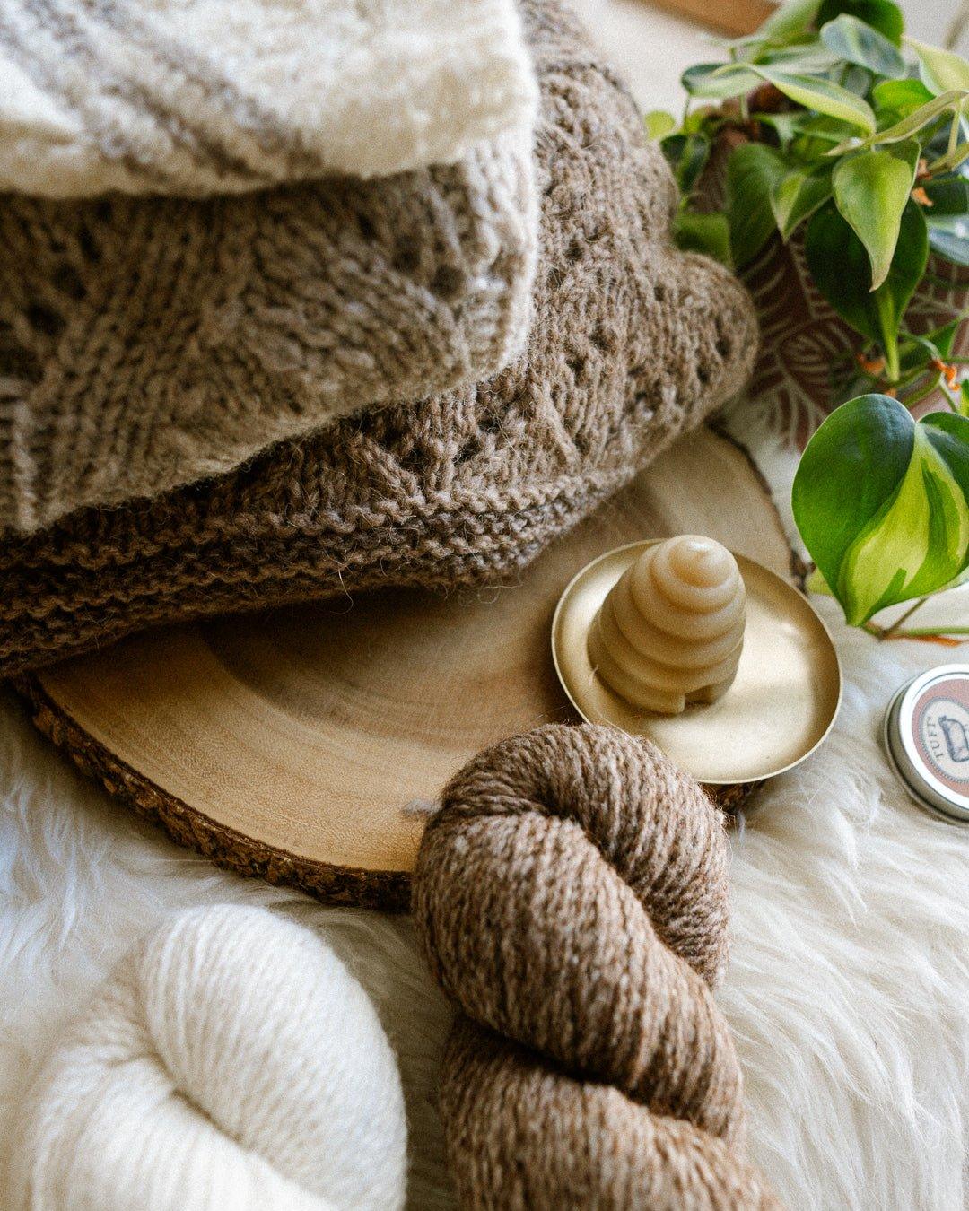 Fiber matters when knitting for cold weather. - Aimee Sher Makes