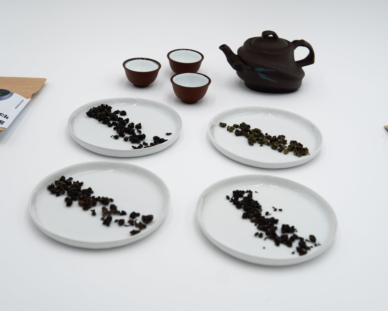 Our oolong tea range at a glance.