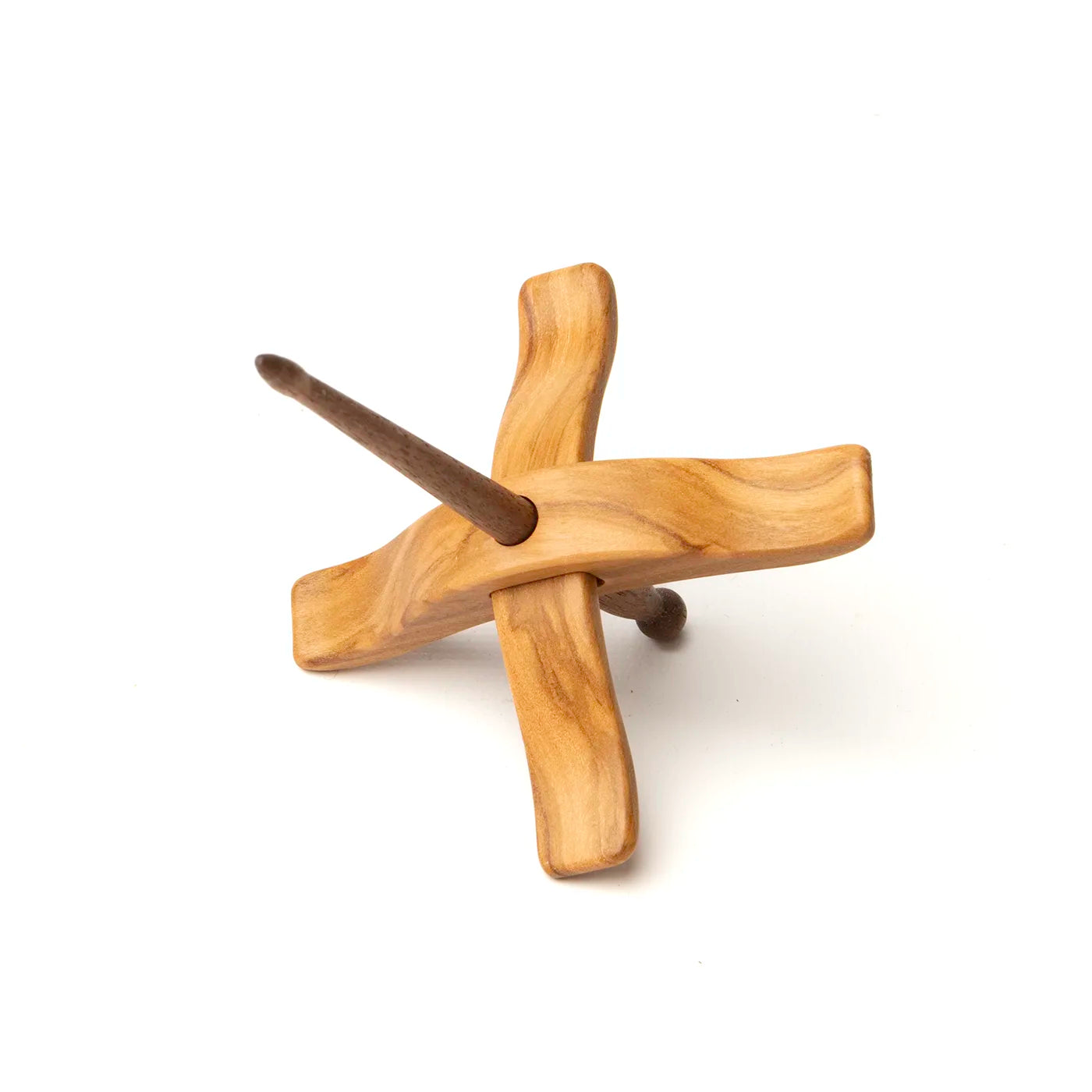 "Aphrodite" style Turkish spindles in olive wood