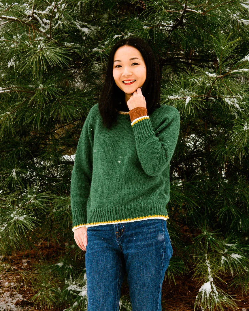 Coloring Book Raglan - Knitting Pattern (PDF)