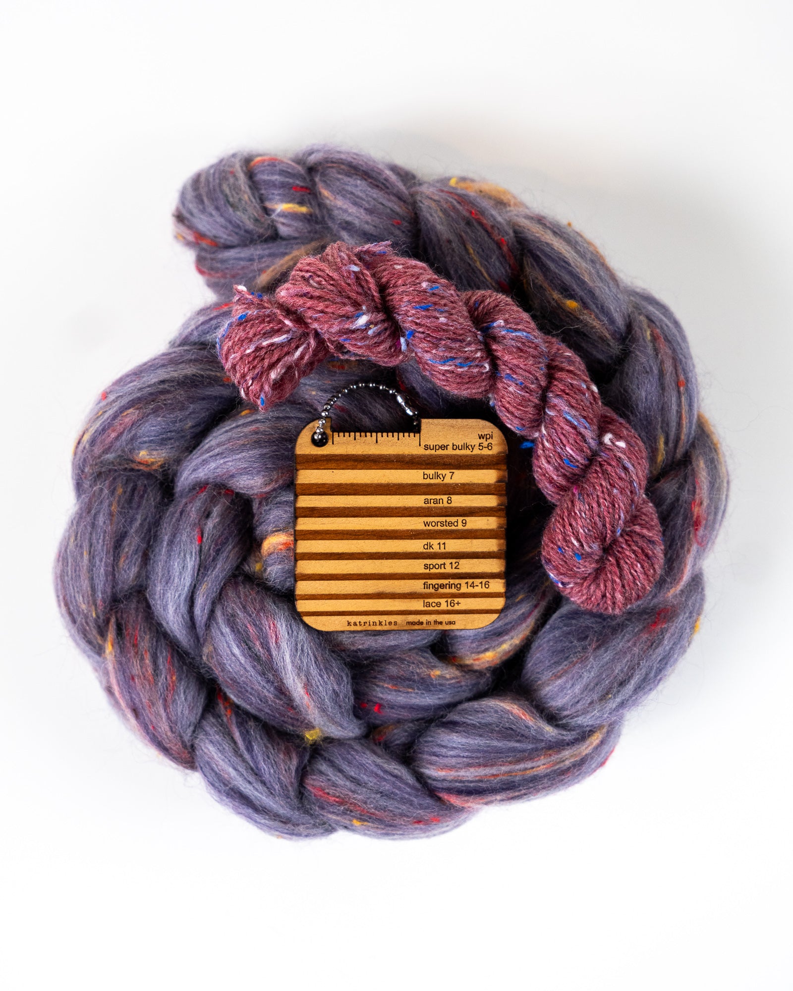 WPI Yarn Gauge with Lines