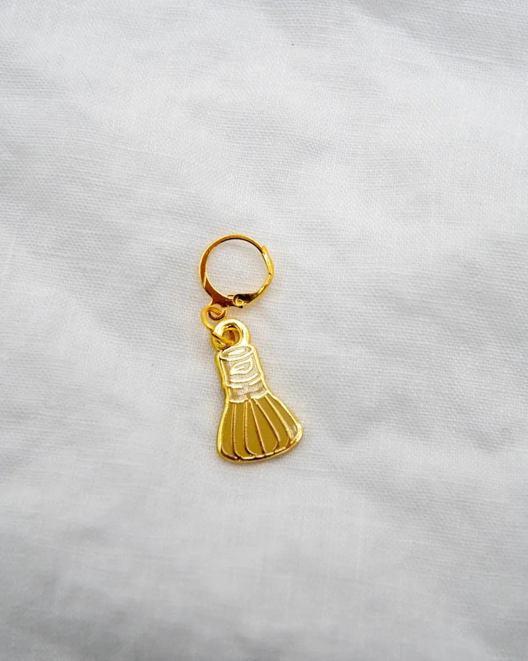 Matcha Whisk Stitch Marker - Aimee Sher Makes