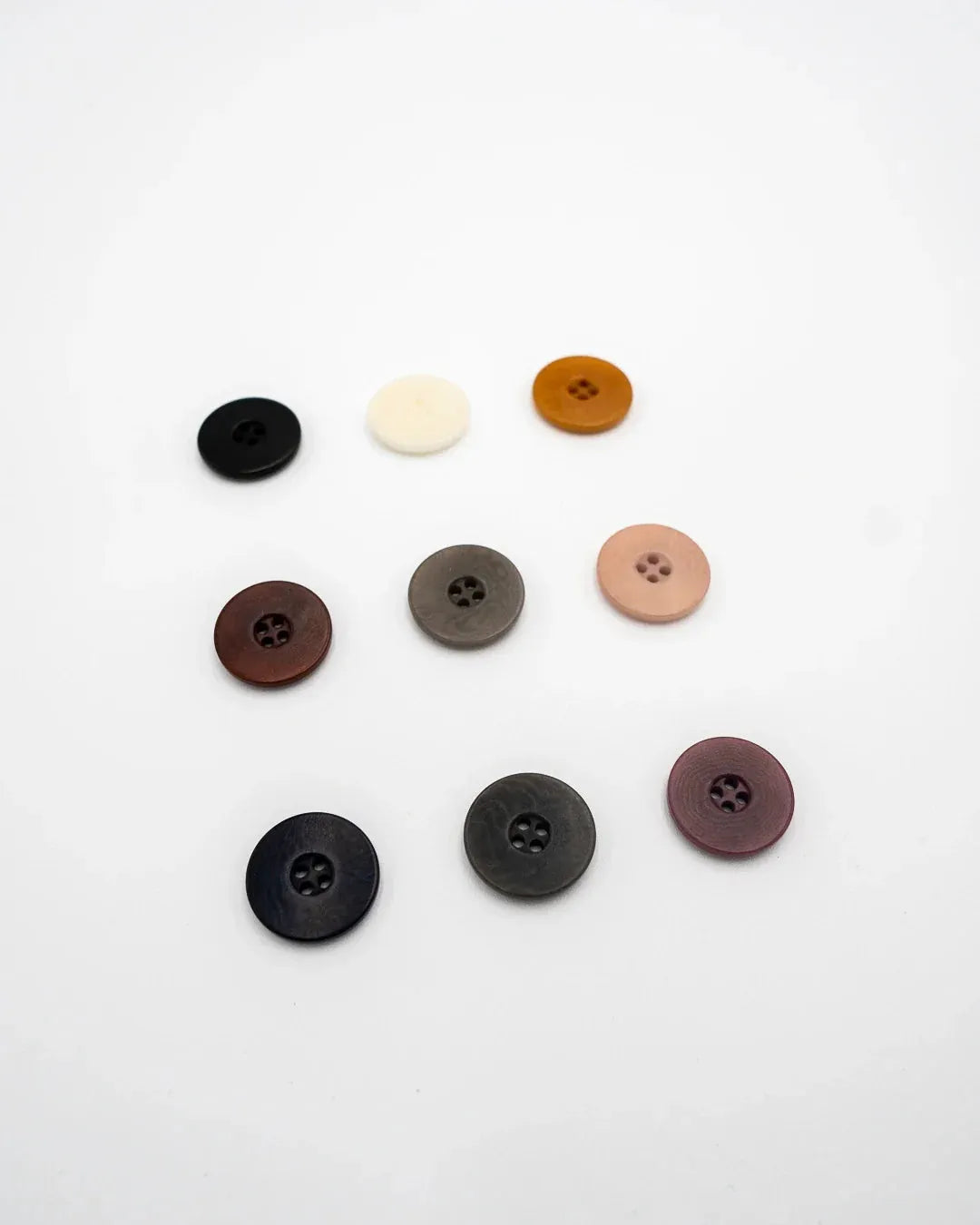 Corozo Buttons -0.9"/ 23mm with flat rim - Aimee Sher Makes