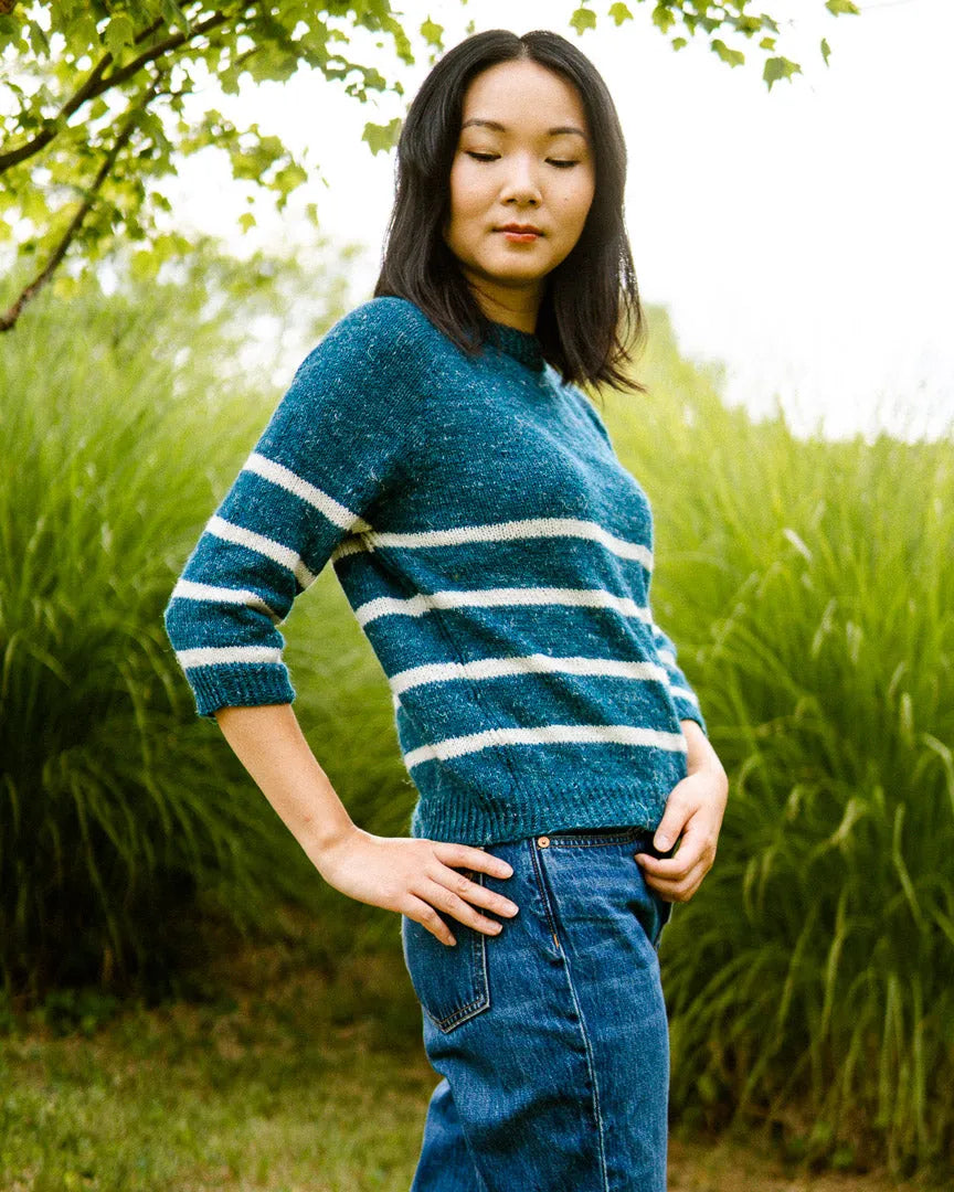 Coloring Book Tee - Knitting Pattern (PDF)
