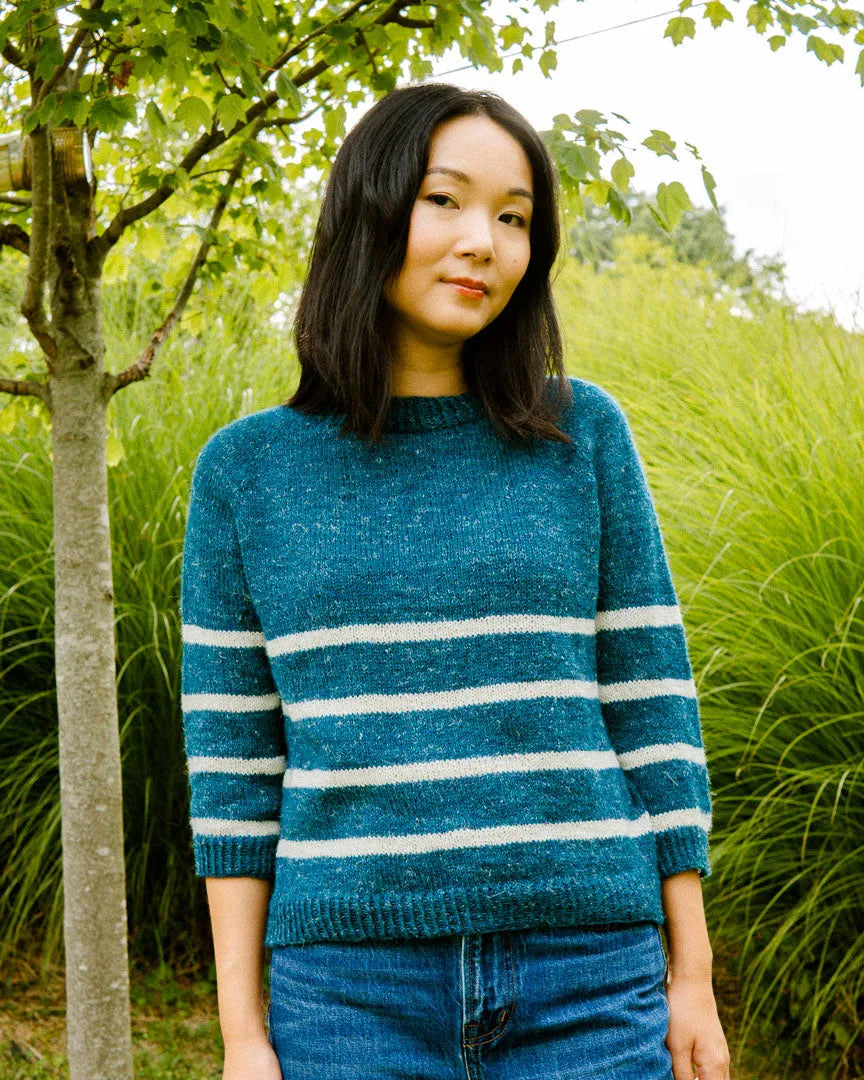 Coloring Book Tee - Knitting Pattern (PDF)