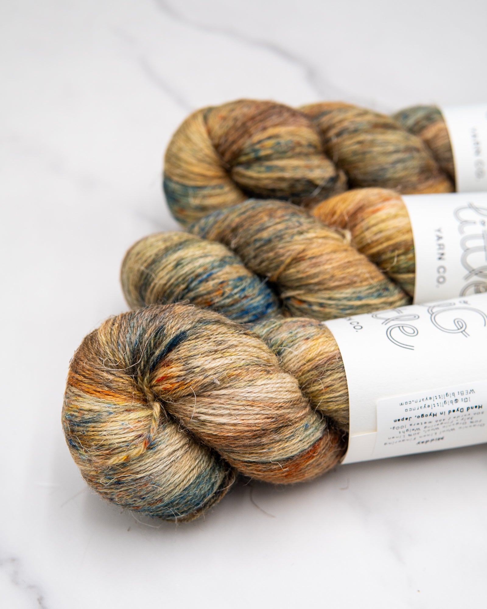 Organic Wool & Linen Fingering Yarn