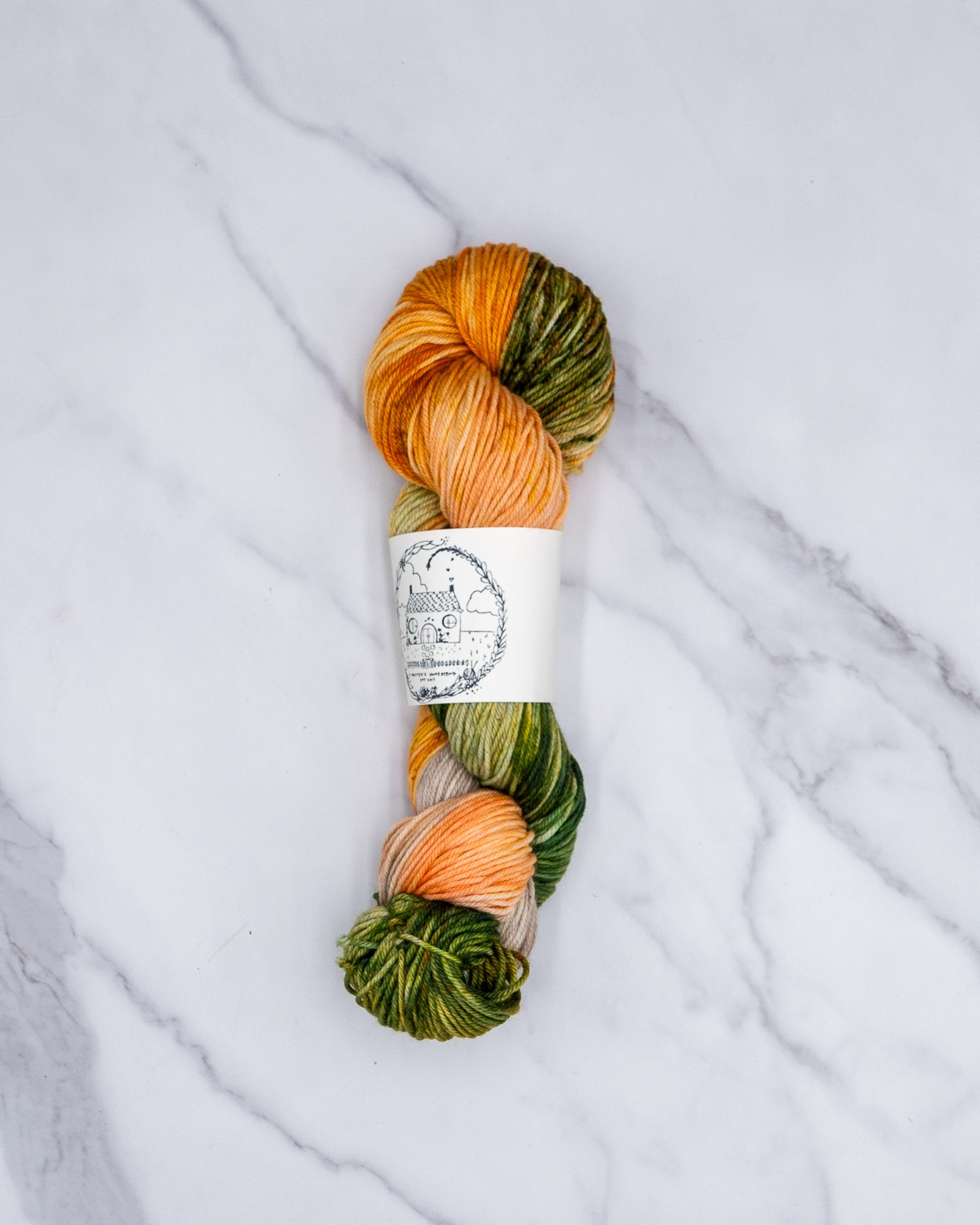 DK organic merino superwash sock yarn