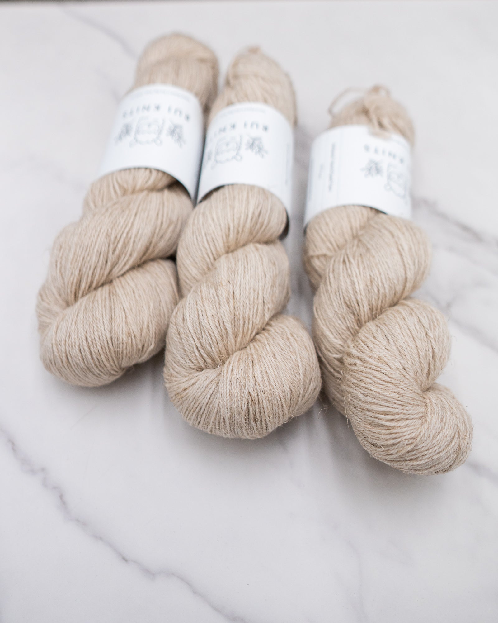 Flaxwool fingering yarn - fingering weight yarn