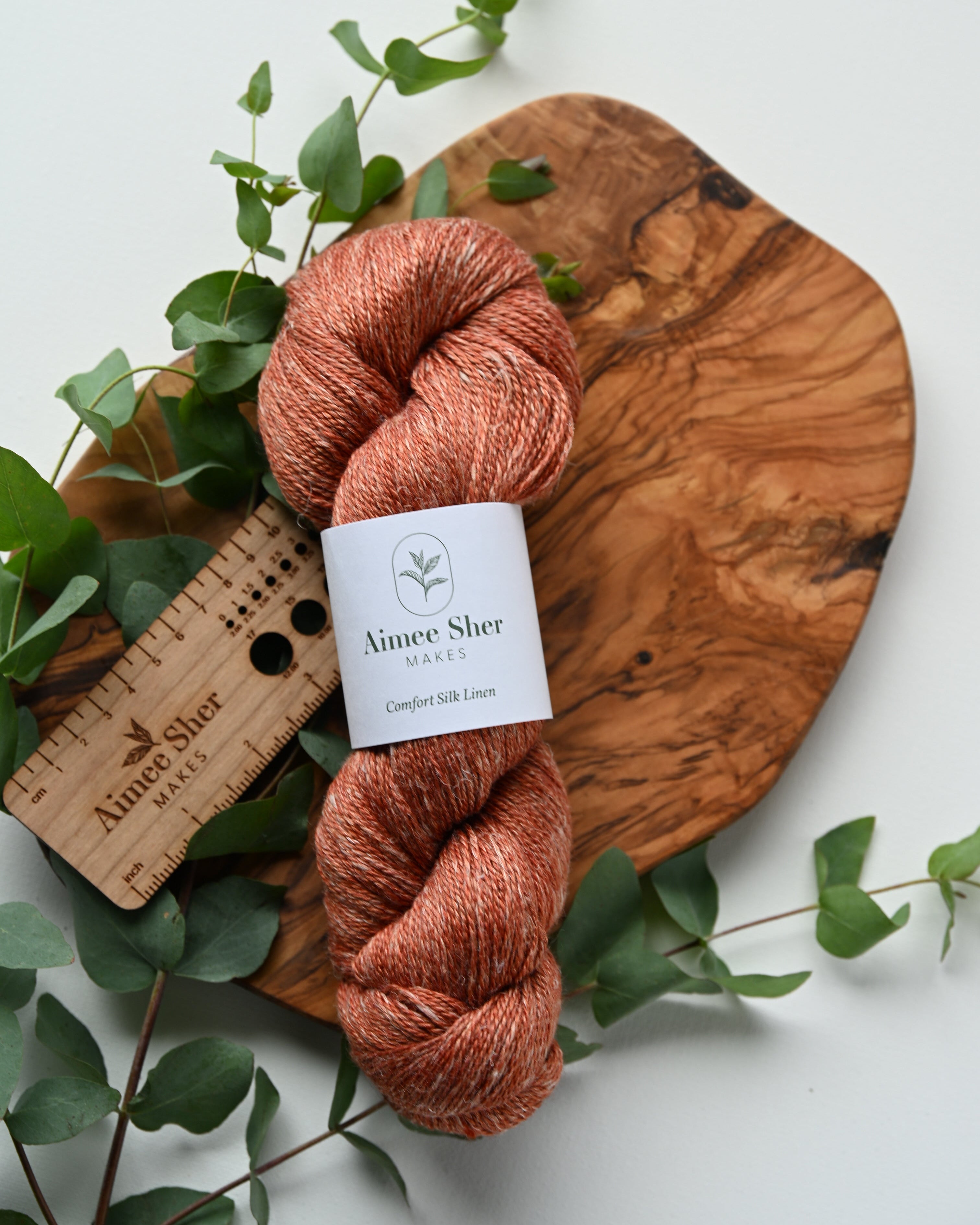Comfort Silk Linen - Fingering weight yarn