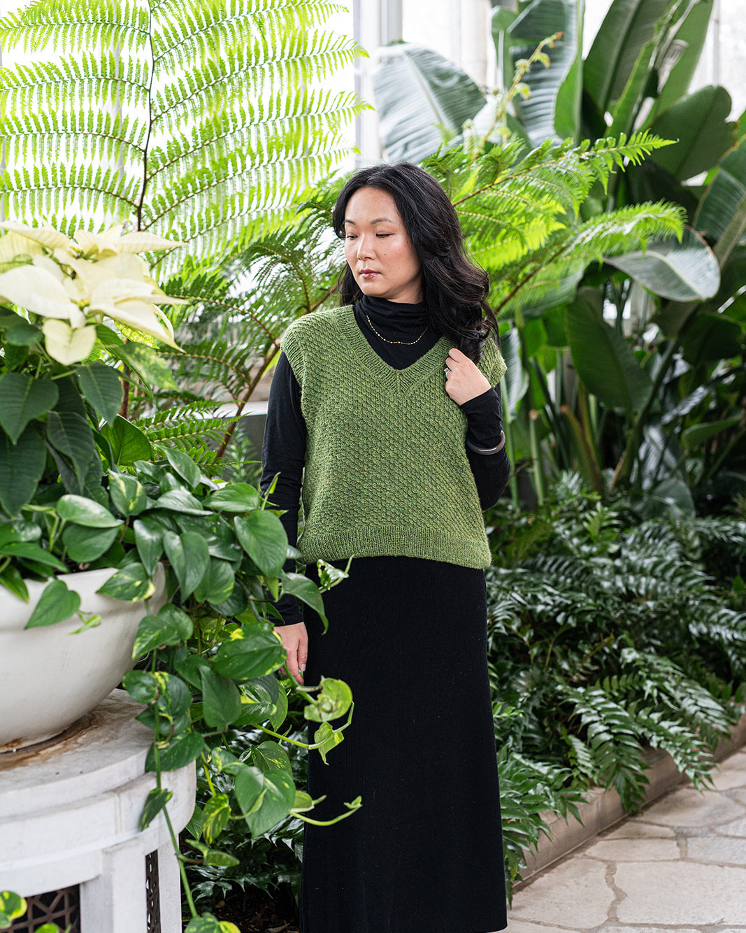 Reading Room Slipover - Knitting Pattern (PDF)