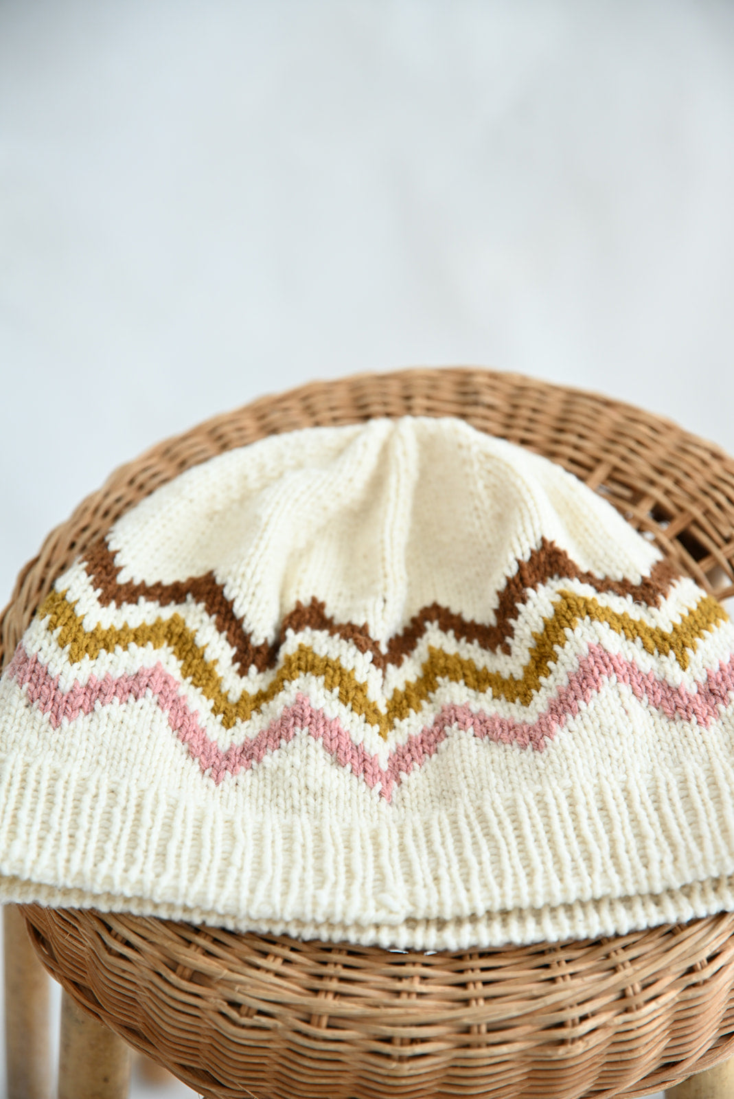 Zig Zag Along Hat - Knitting Pattern (PDF)