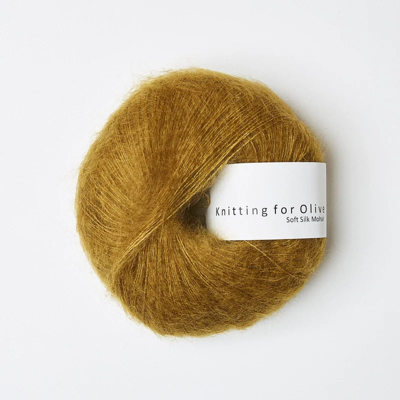 Soft Silk Mohair - Brushed Lace Weight Yarn