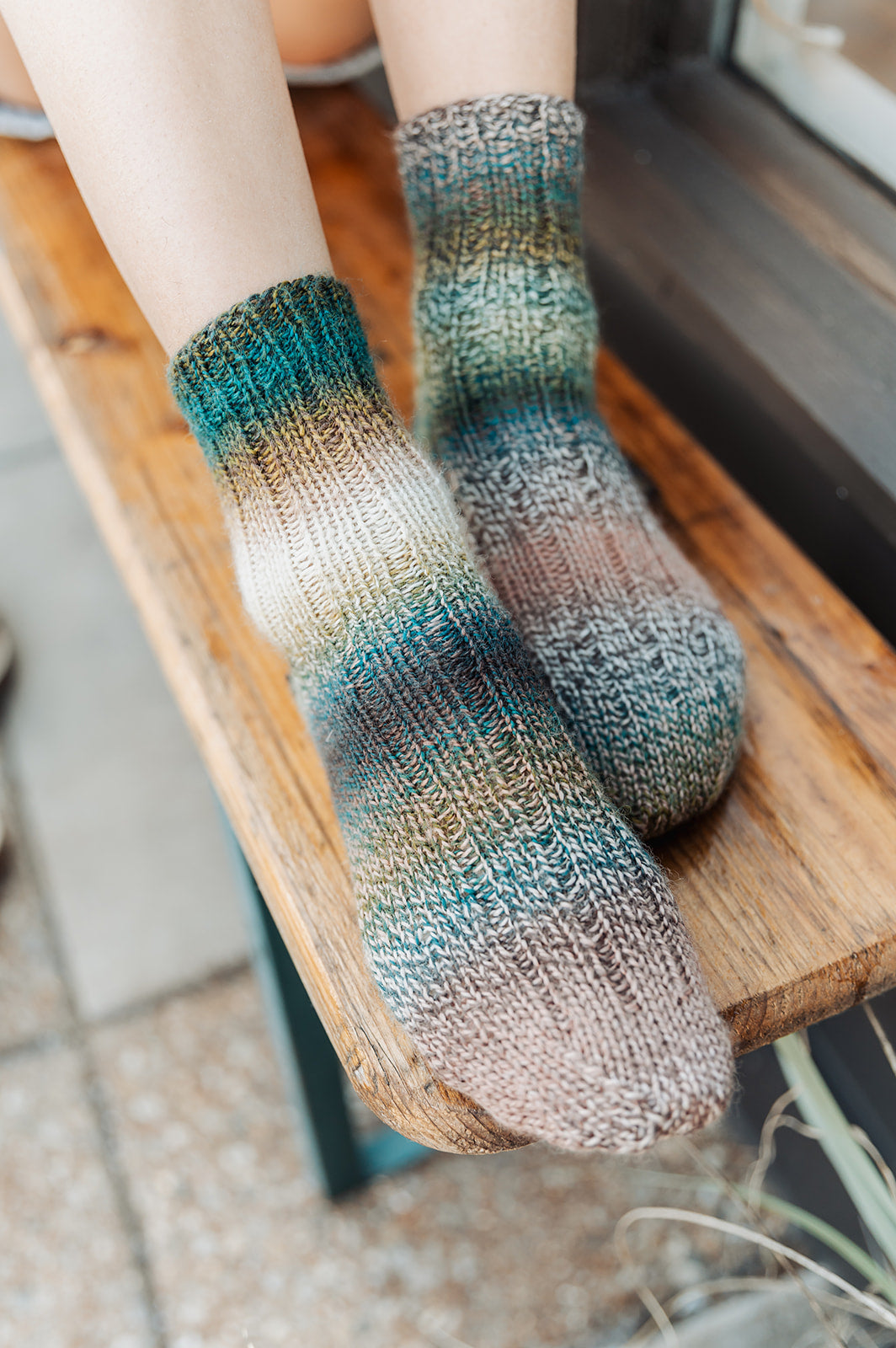 Cafe Socks DK - Free Knitting Pattern (PDF)
