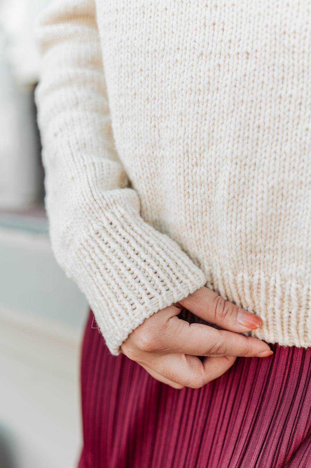 Zig Zag Along Pullover - Knitting Pattern (PDF)