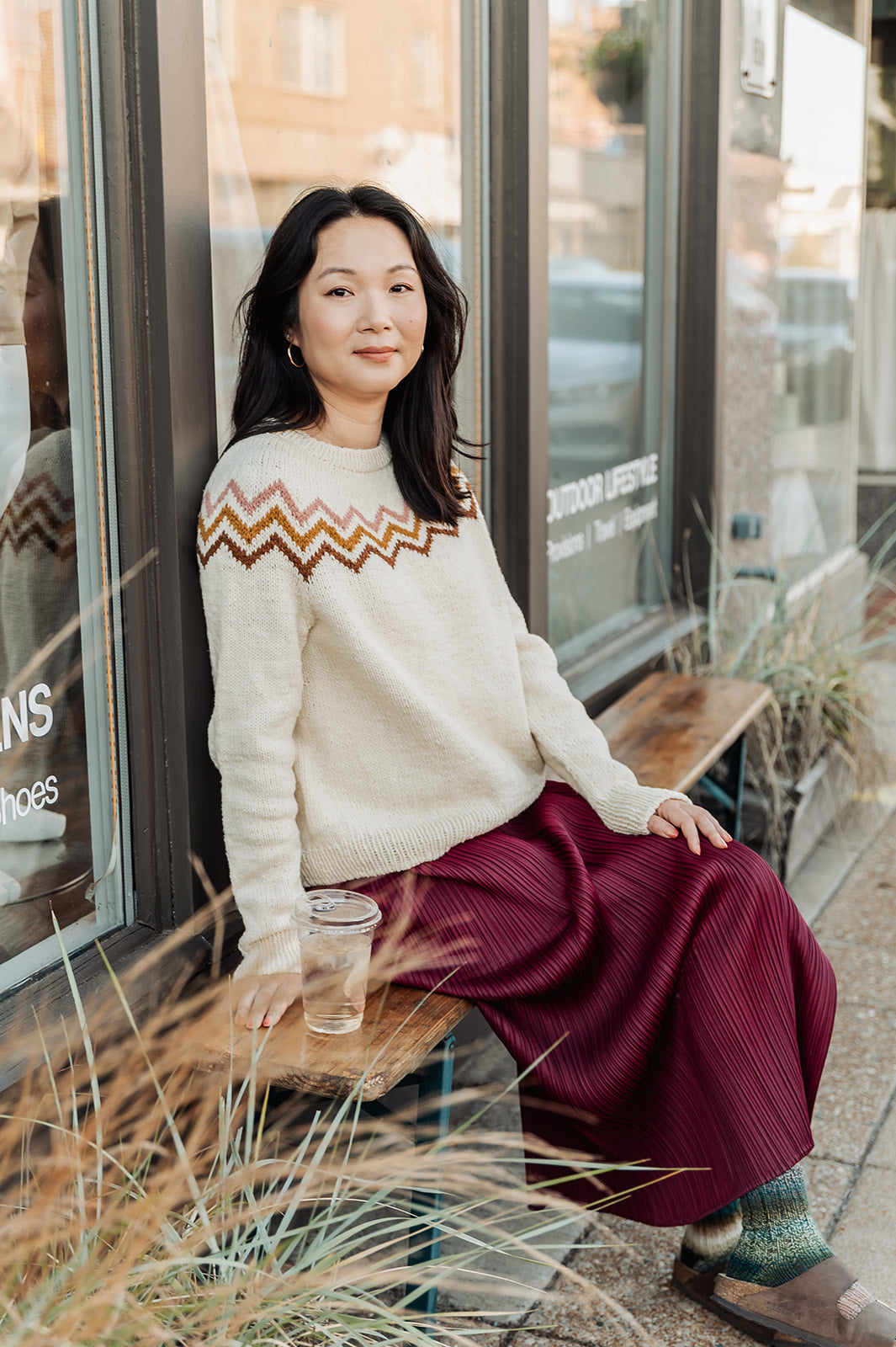 Zig Zag Along Pullover - Knitting Pattern (PDF)