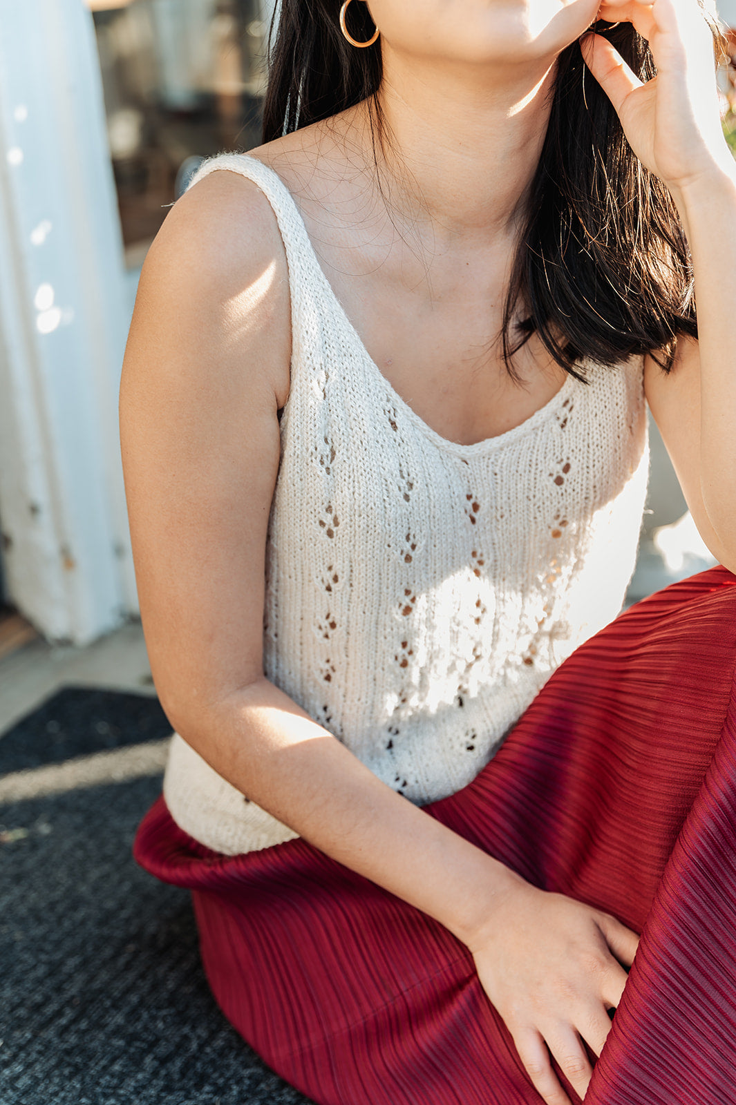Seashore Cami - Knitting Pattern (PDF)
