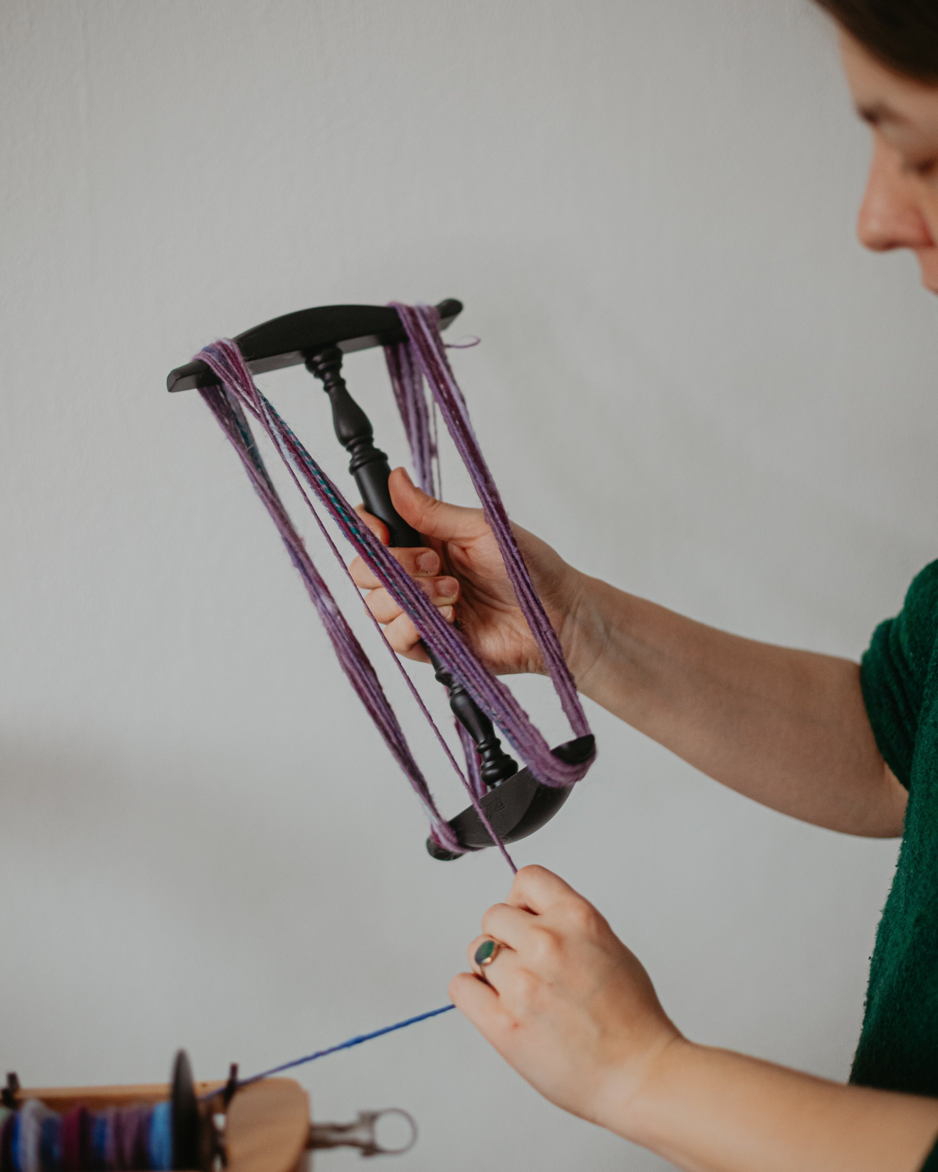 Niddy Noddy for spinning in three sizes