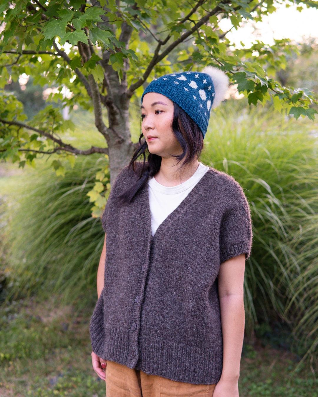 Moon Festival Hat - Knitting Pattern (PDF) - Aimee Sher Makes
