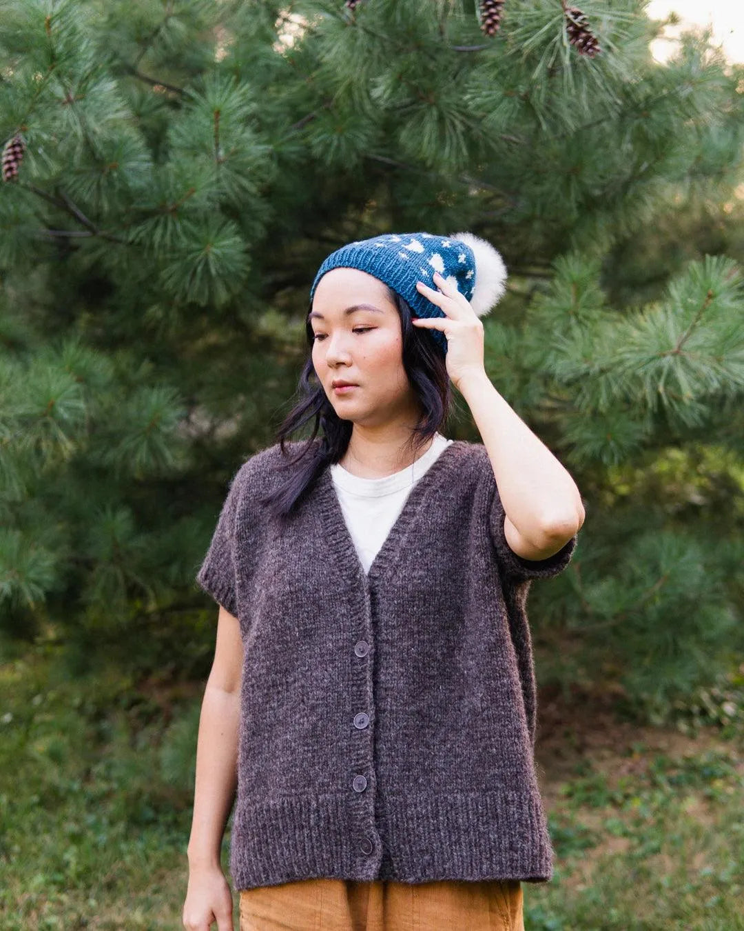 Moon Festival Hat - Knitting Pattern (PDF) - Aimee Sher Makes