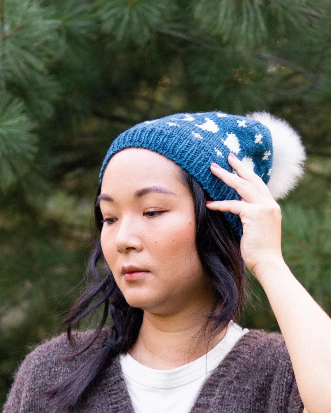 Moon Festival Hat - Knitting Pattern (PDF) - Aimee Sher Makes