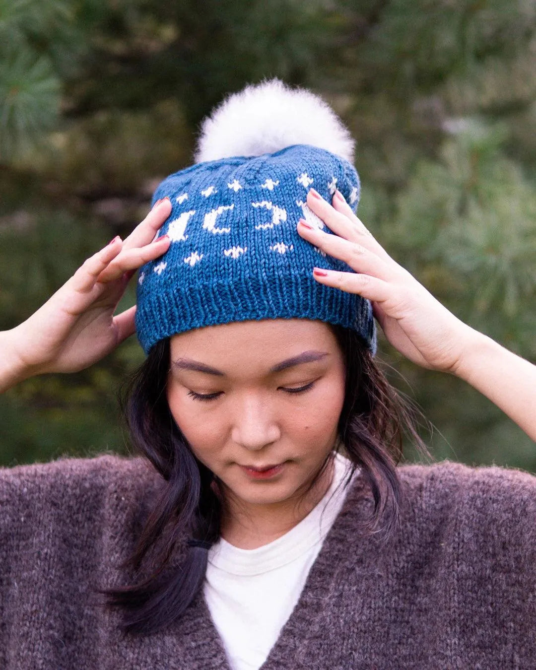 Moon Festival Hat - Knitting Pattern (PDF) - Aimee Sher Makes
