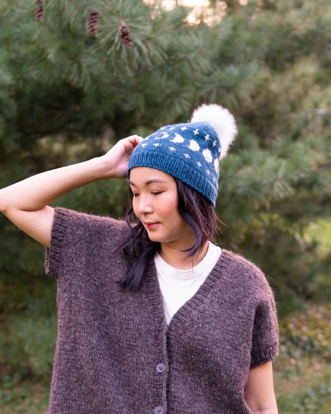 Moon Festival Hat - Knitting Pattern (PDF) - Aimee Sher Makes