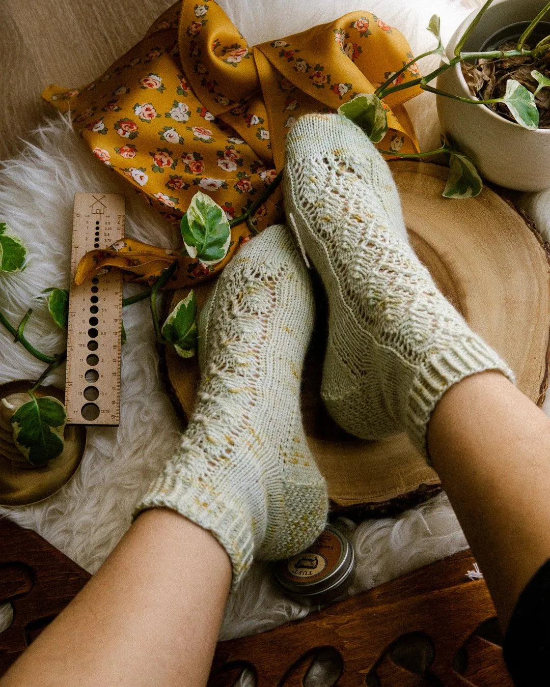 Oolong Socks - Knitting Pattern (PDF) - Aimee Sher Makes
