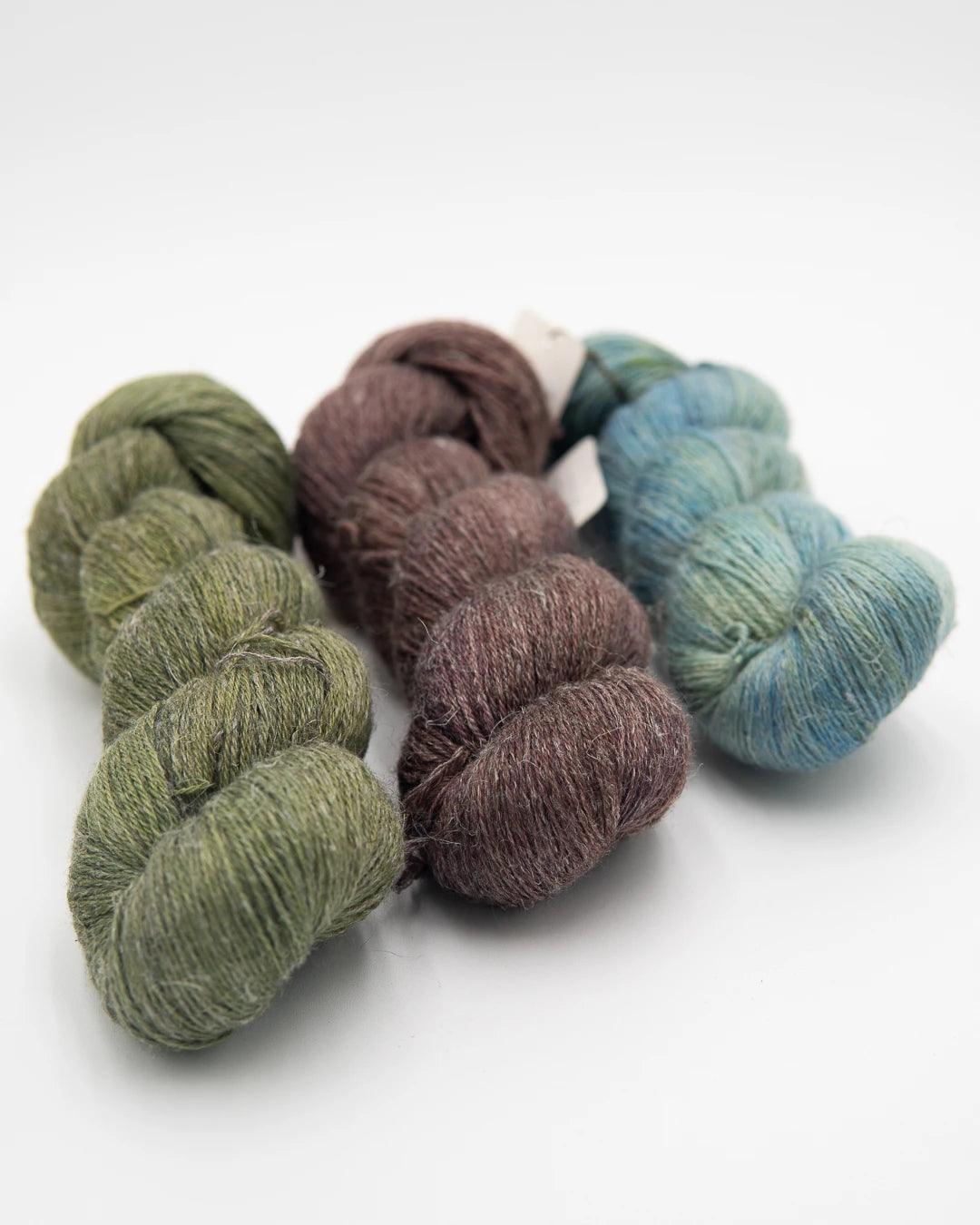 Organic Wool & Linen Fingering Yarn - Aimee Sher Makes
