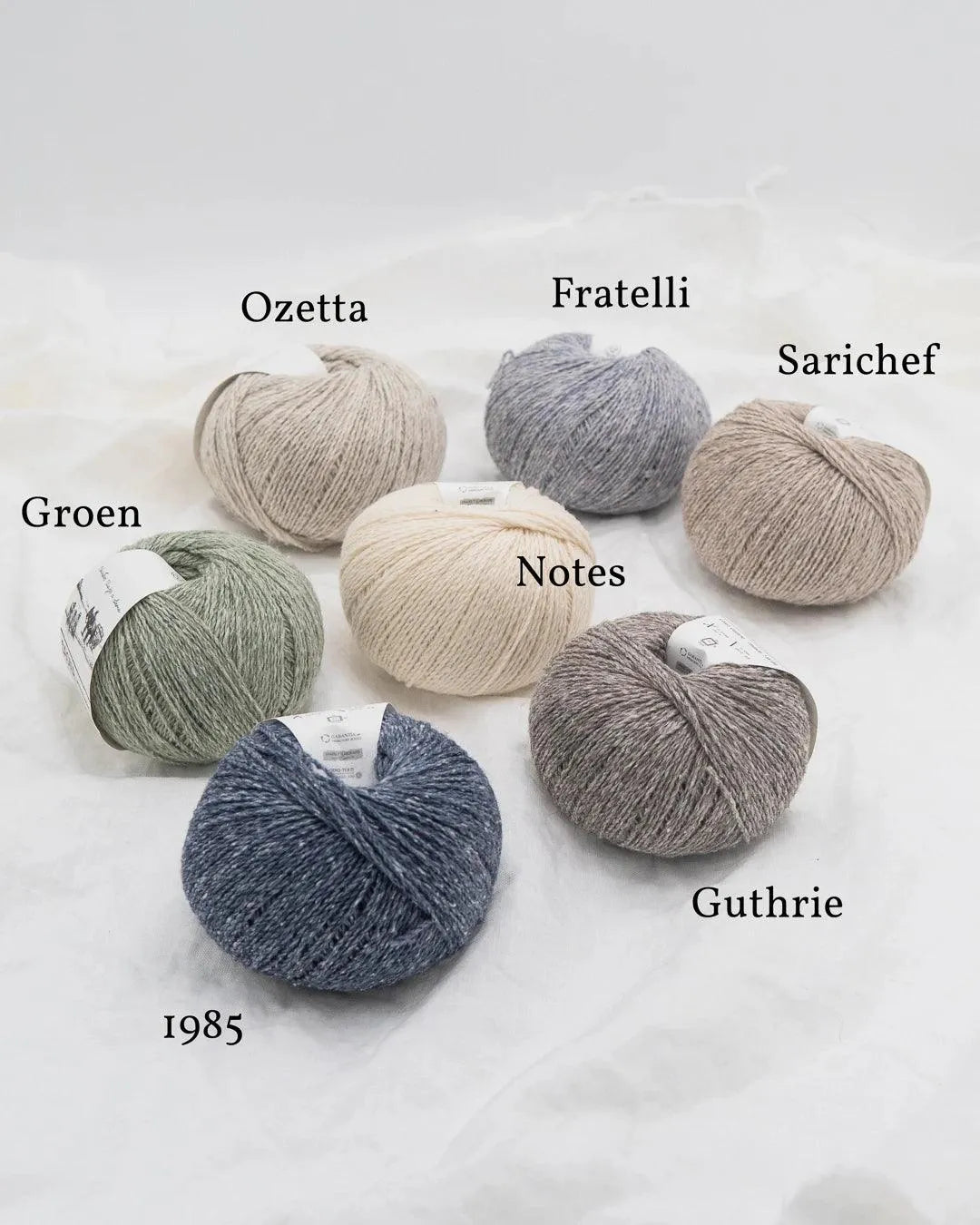 Saona - Cotton and Wool Fingering Weight Yarn - Aimee Sher Makes