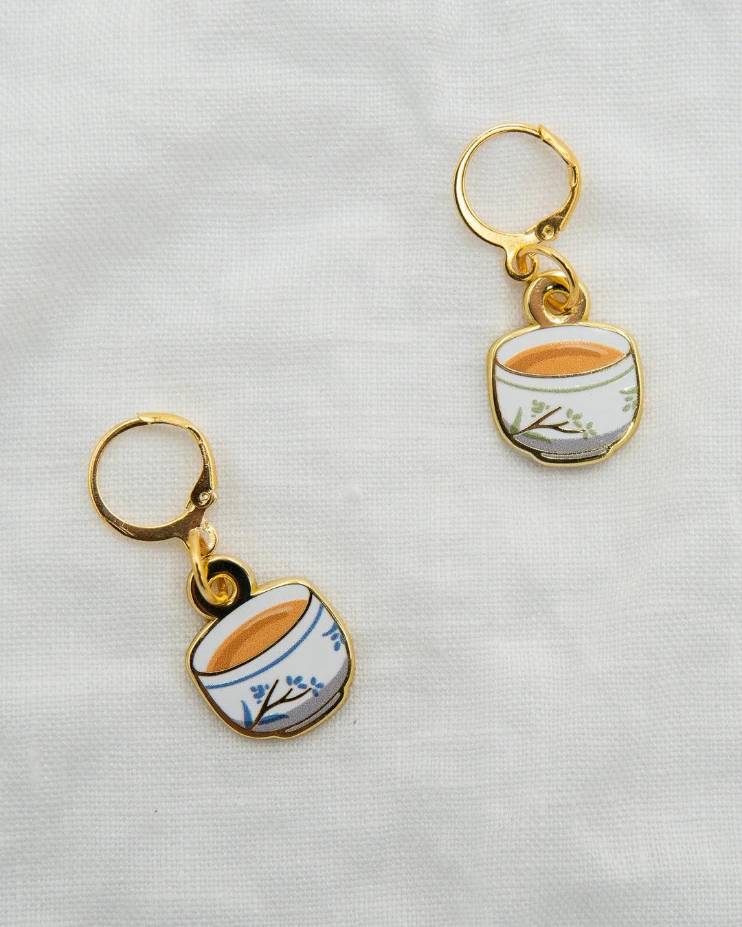 Tea Cup Stitch Marker - Aimee Sher Makes