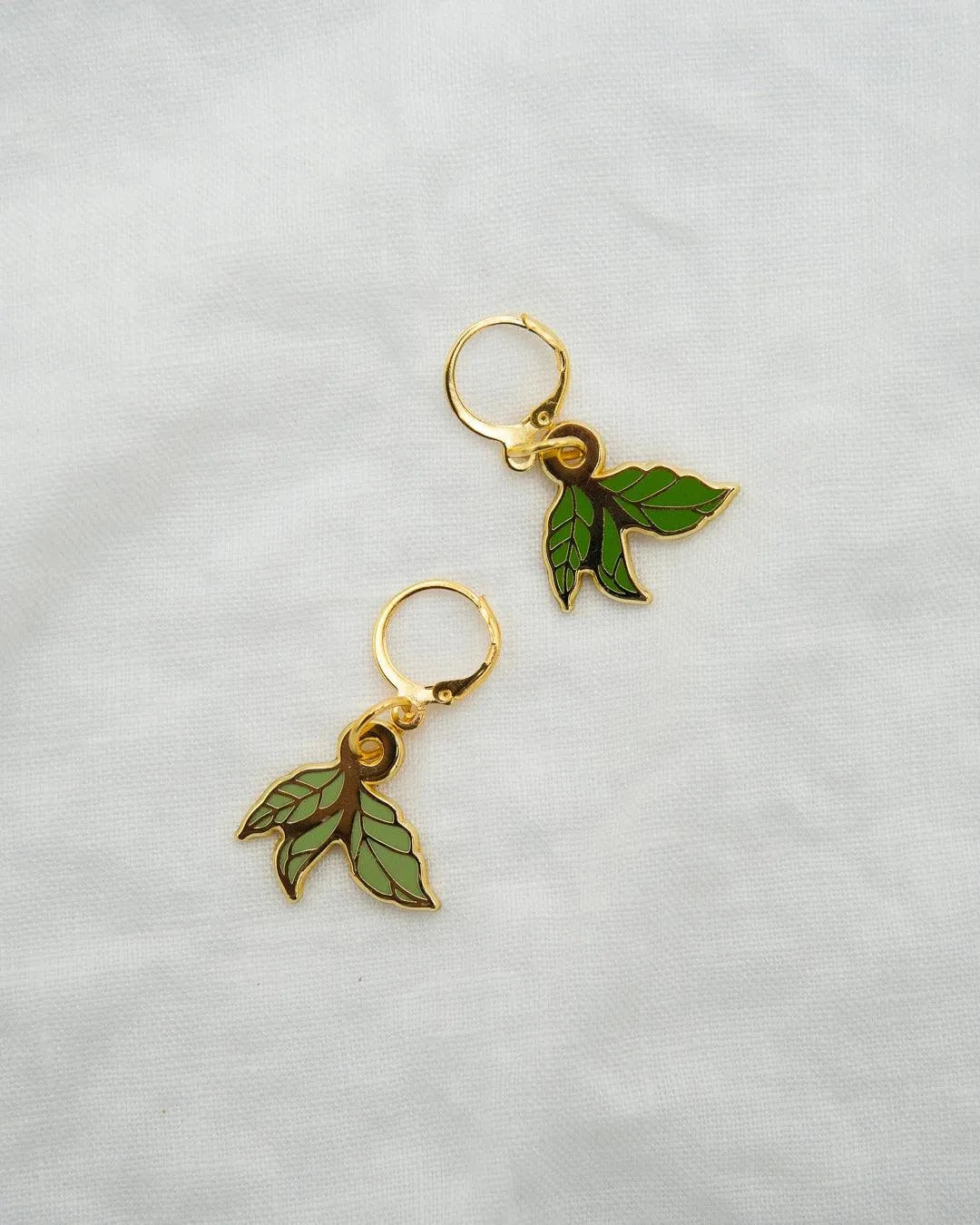 Tea Leaves Stitch Marker - Aimee Sher Makes