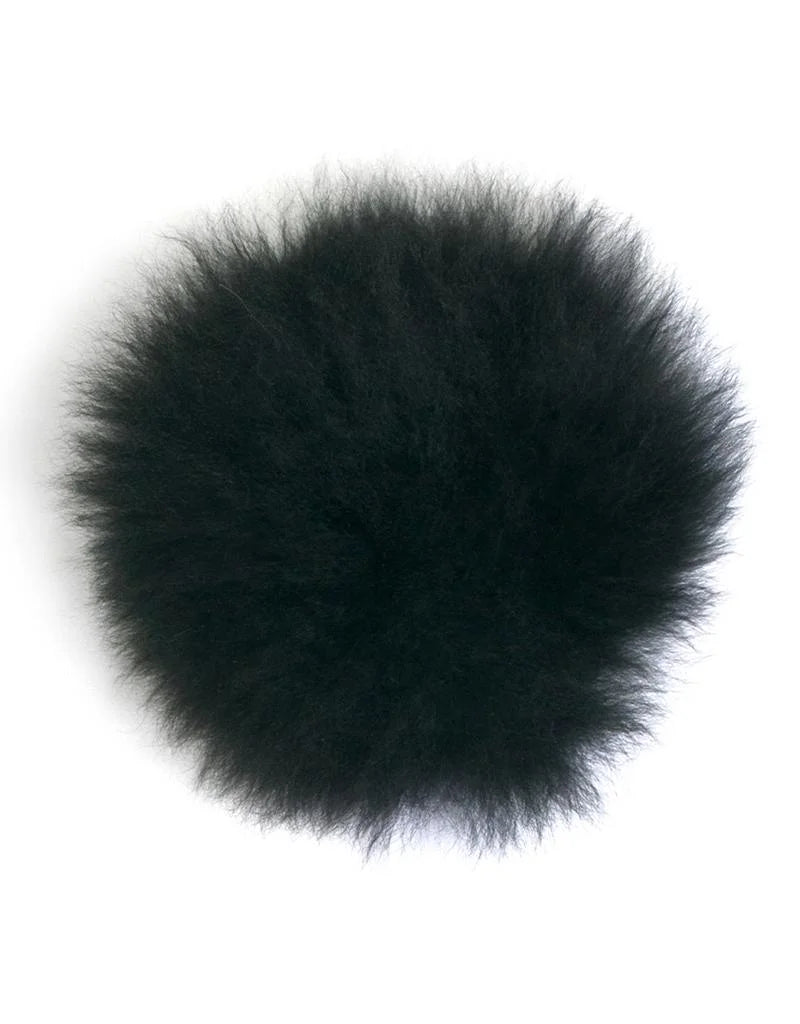 Natural Poms - 100% undyed alpaca