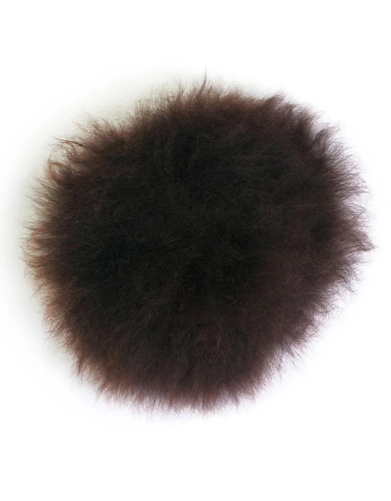 Natural Poms - 100% undyed alpaca