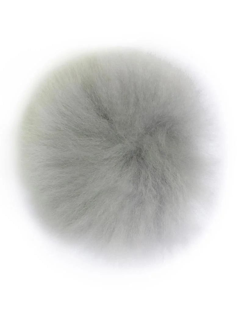 Natural Poms - 100% undyed alpaca