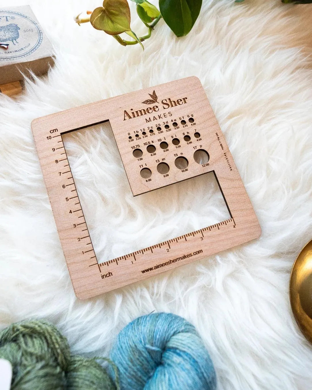 Universal Tool with Needle Gauge & Ruler - Aimee Sher Makes