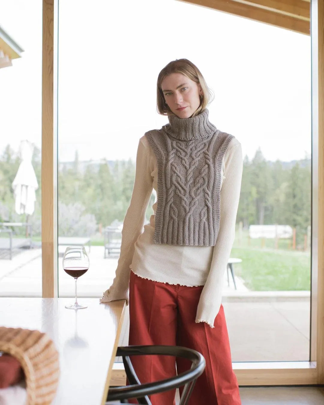 Vinstokke Dickie - Knitting Pattern (PDF) - Aimee Sher Makes
