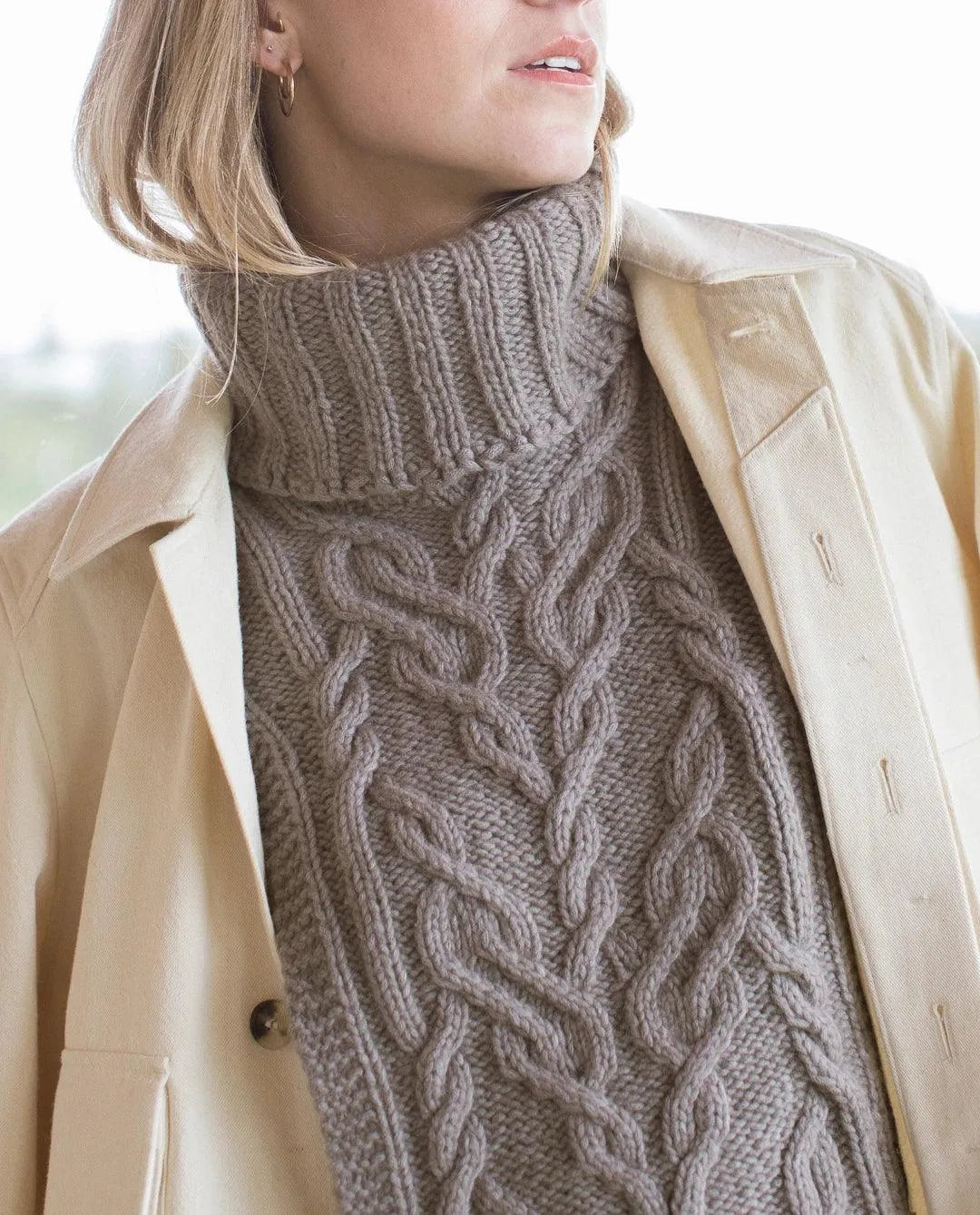 Vinstokke Dickie - Knitting Pattern (PDF) - Aimee Sher Makes