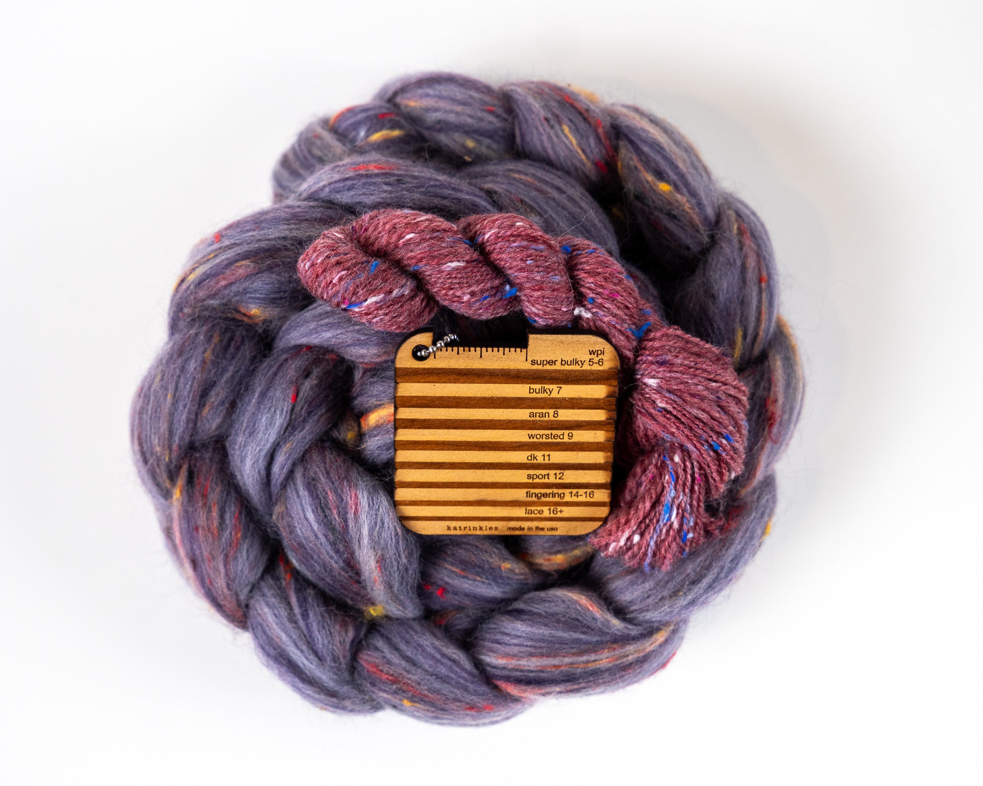 WPI Yarn Gauge with Lines