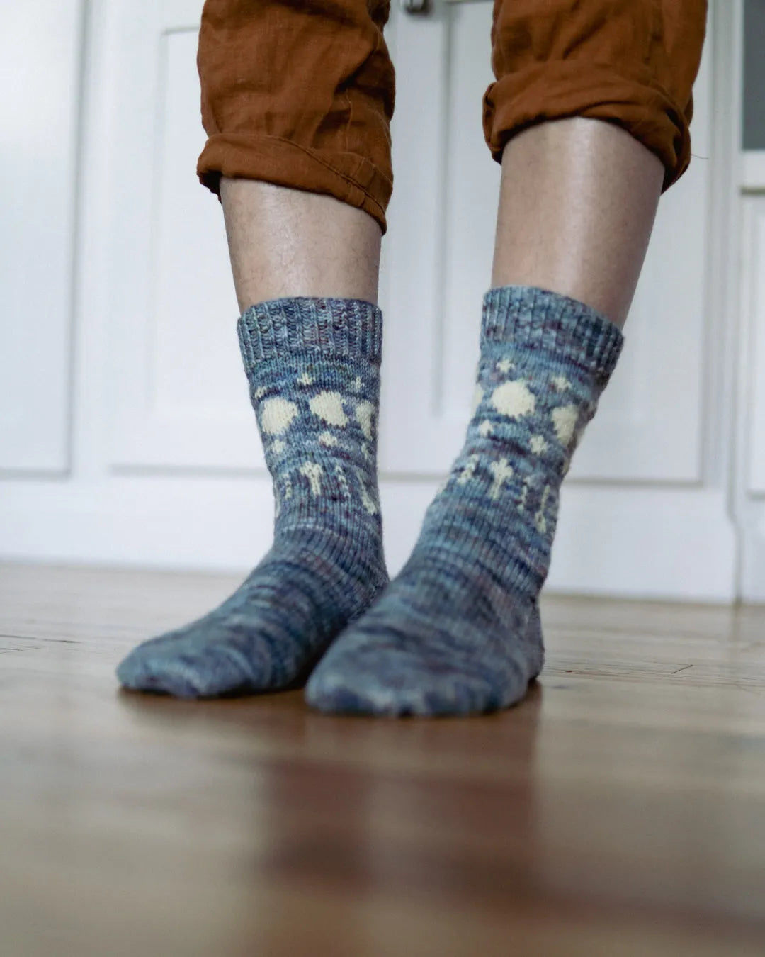 An Arrow to the Moon Socks - Knitting Pattern (PDF)