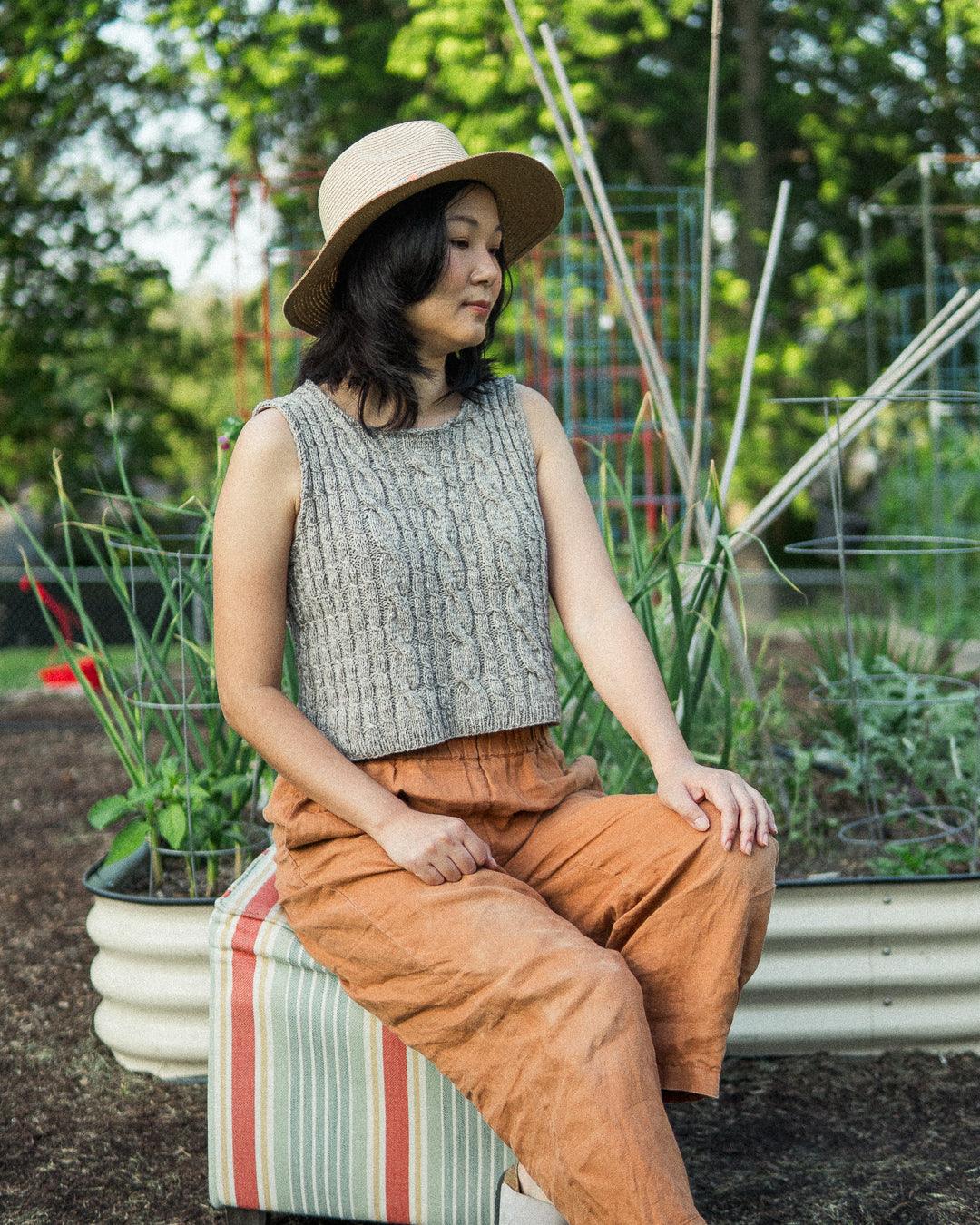 Phoebe Top - Knitting Pattern (PDF) - Aimee Sher Makes