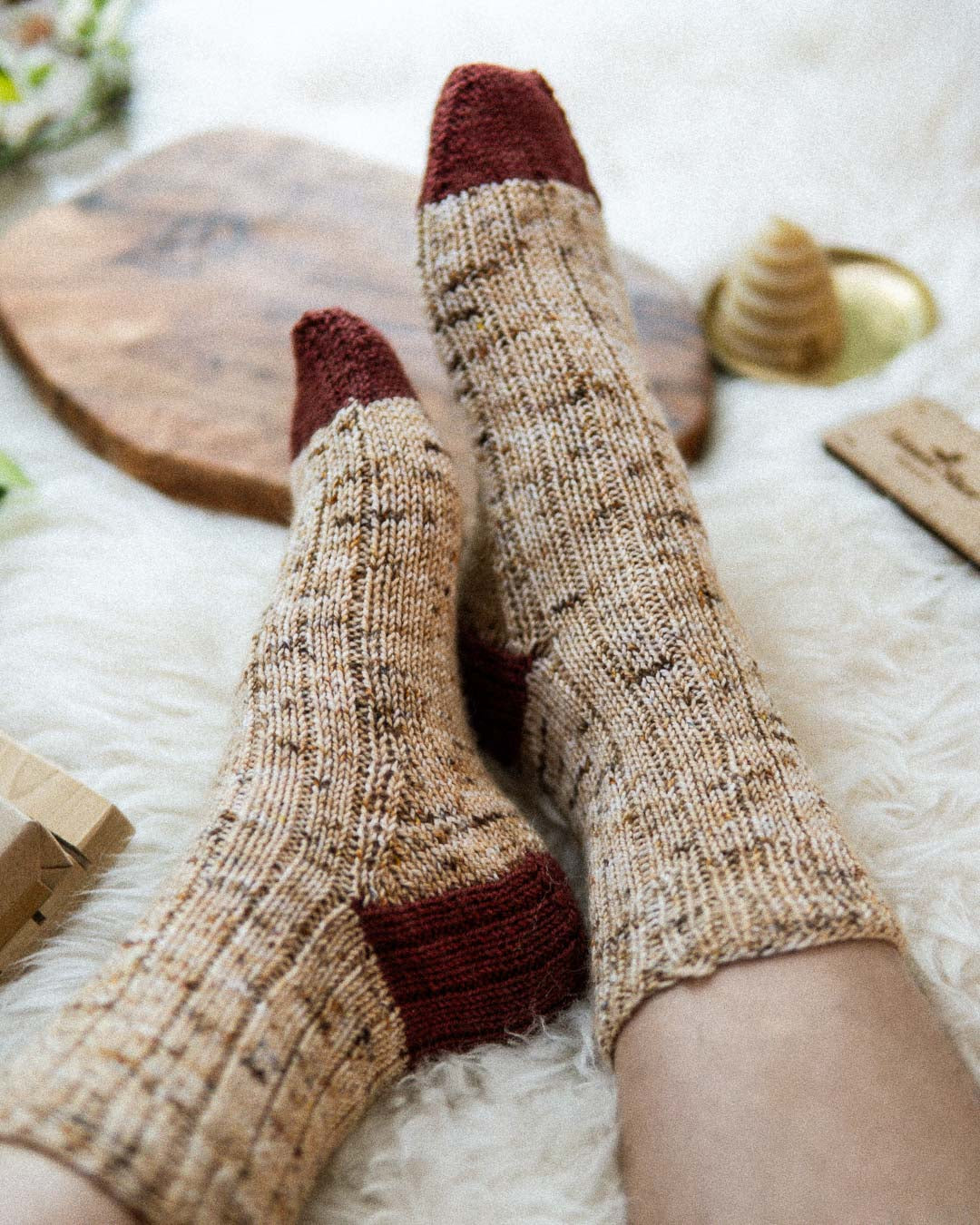 Cafe Socks - Knitting Pattern (PDF)