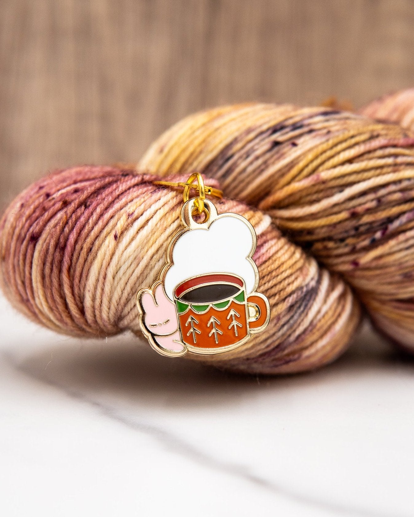 Holiday Bunny Stitch Marker