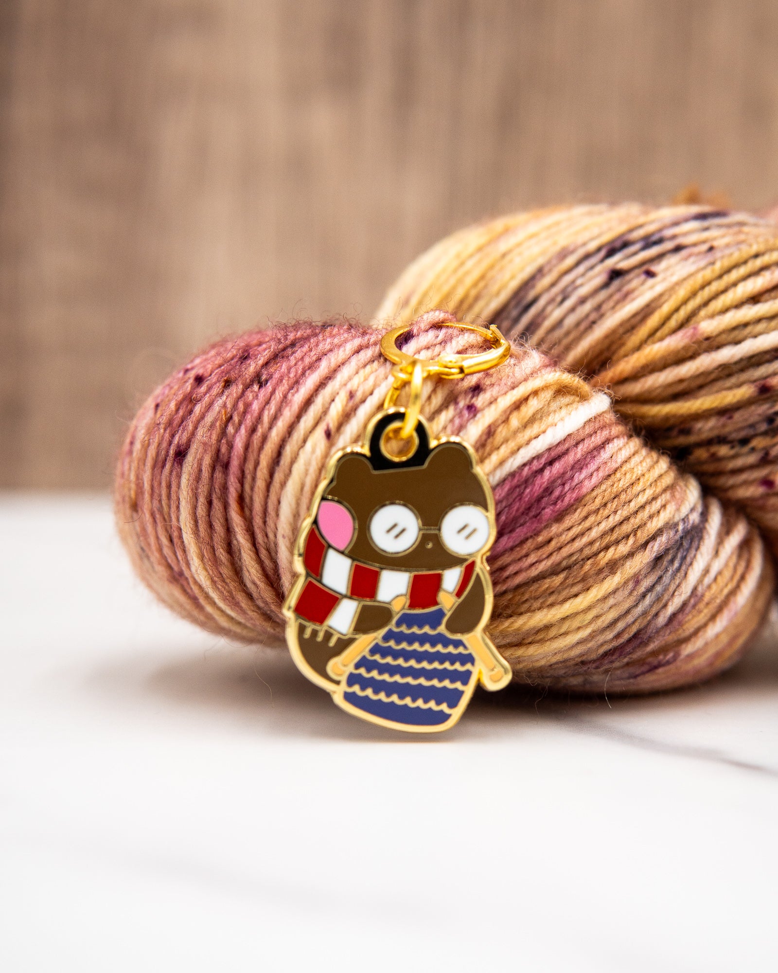 Knitty Bear Stitch Marker