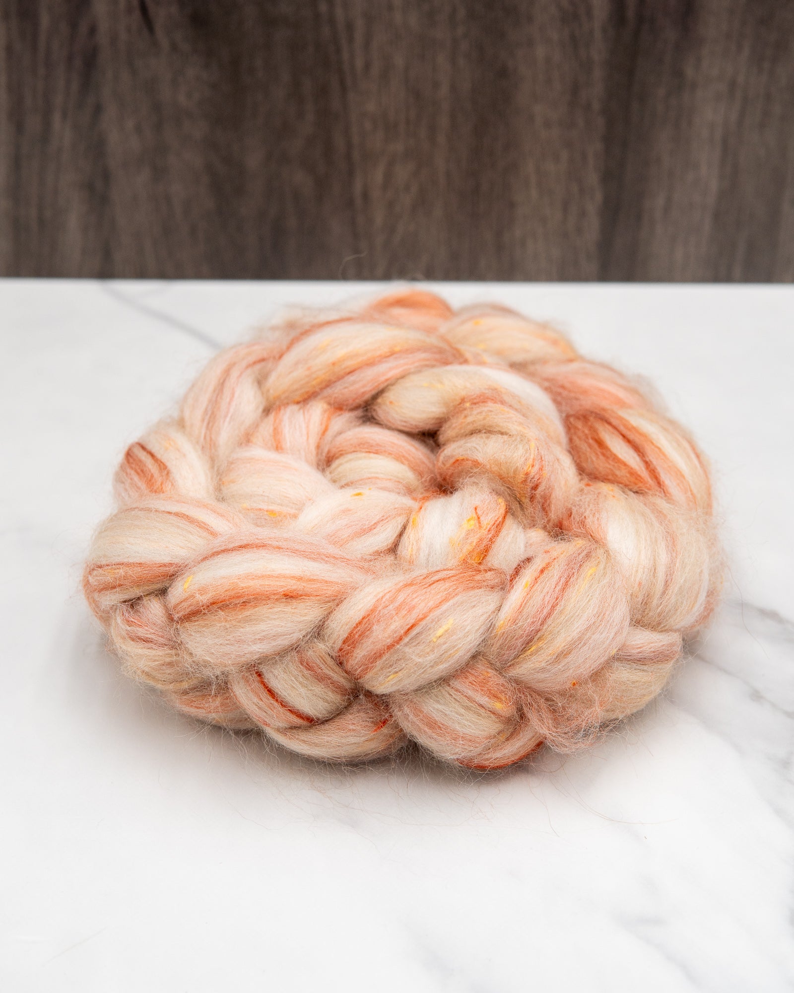 Peach Melba - Mill-blend combed top