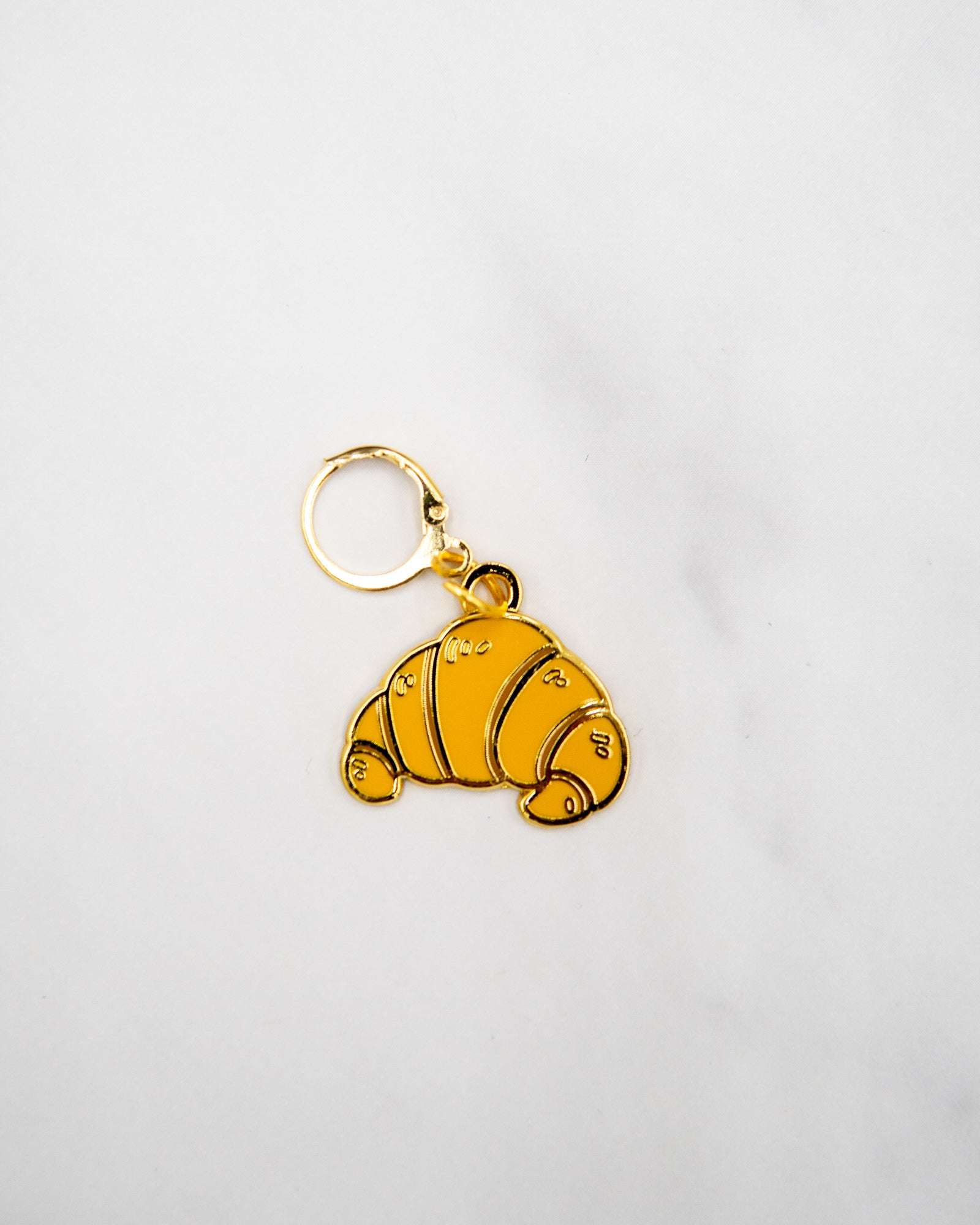 Butter Croissant Stitch Marker