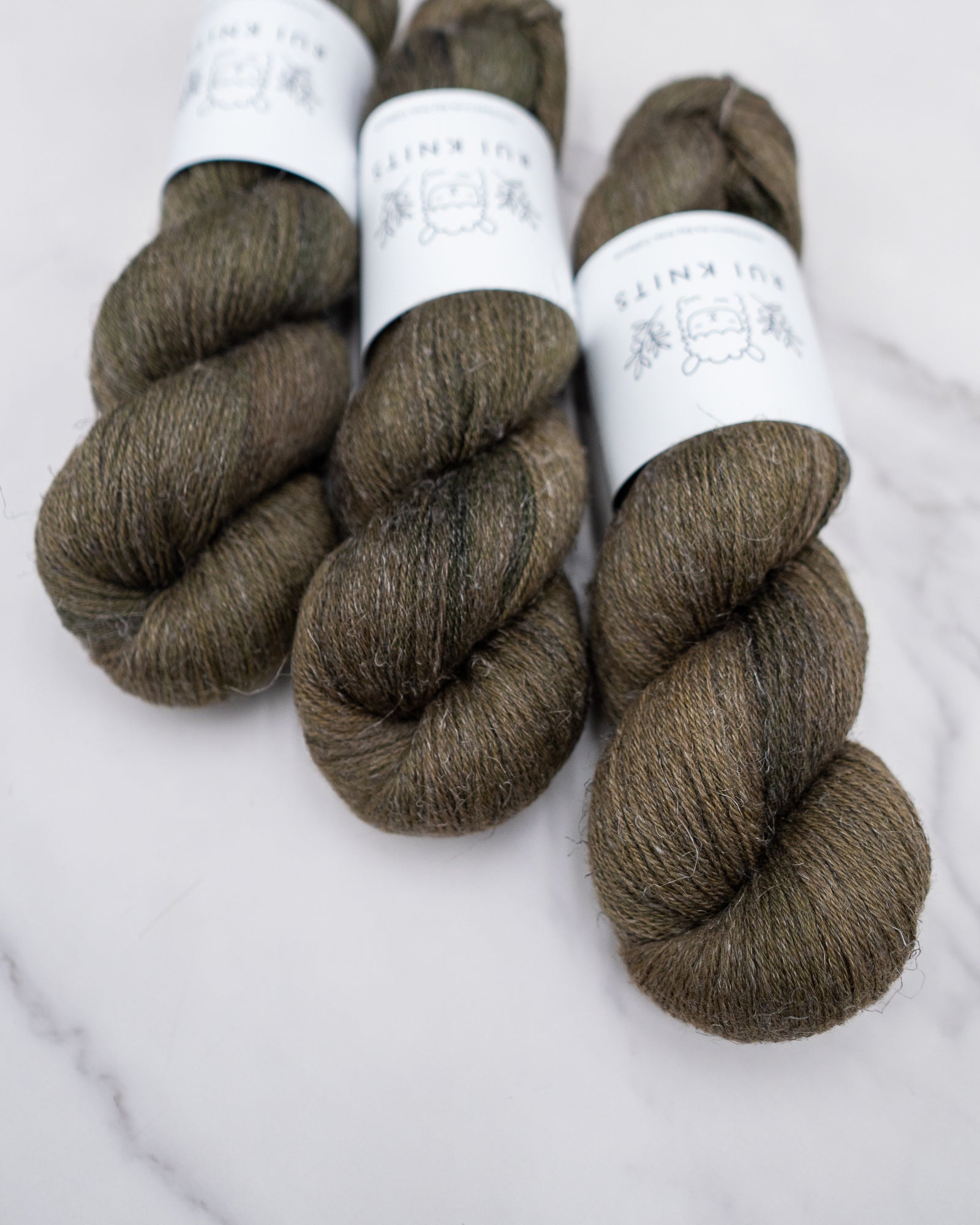 Flaxwool fingering yarn - fingering weight yarn