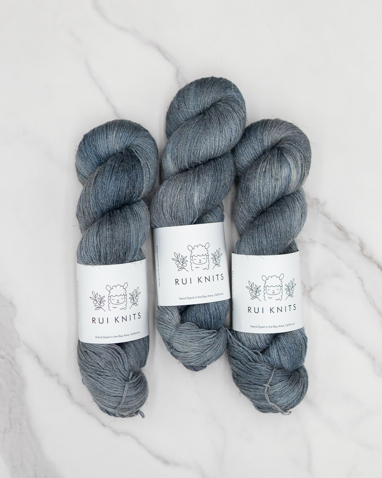 Flaxwool fingering yarn - fingering weight yarn
