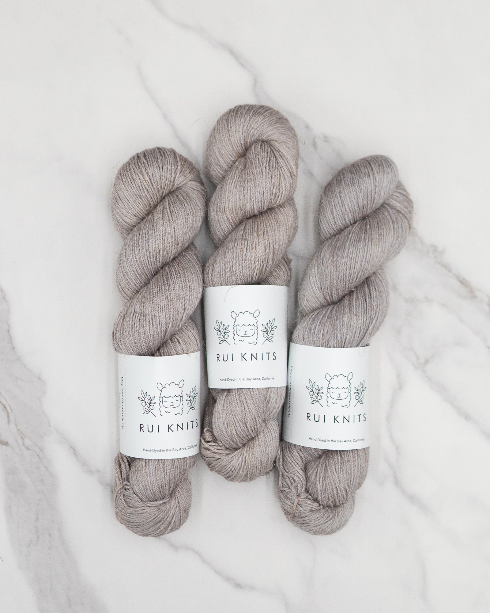 Flaxwool fingering yarn - fingering weight yarn