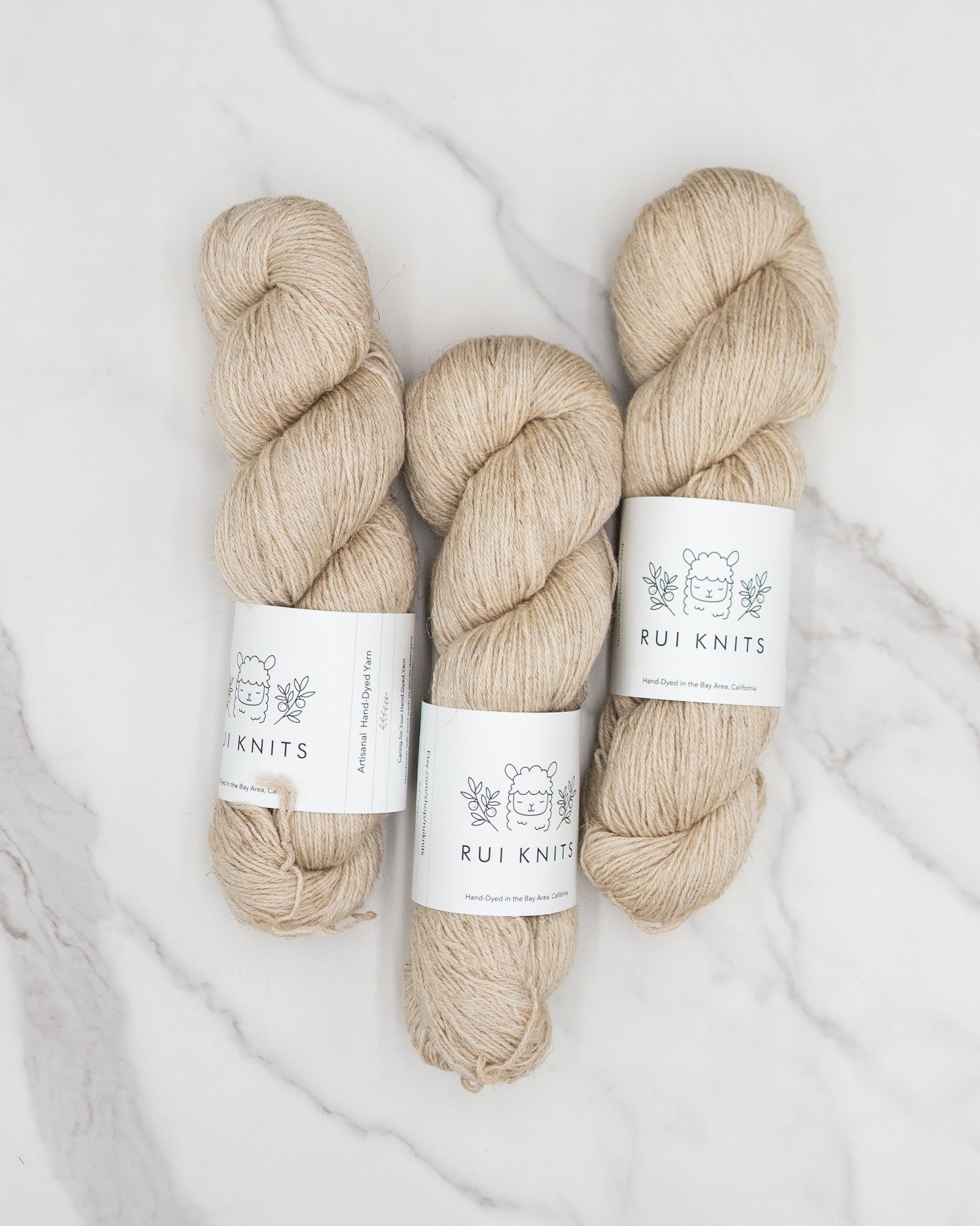 Flaxwool fingering yarn - fingering weight yarn